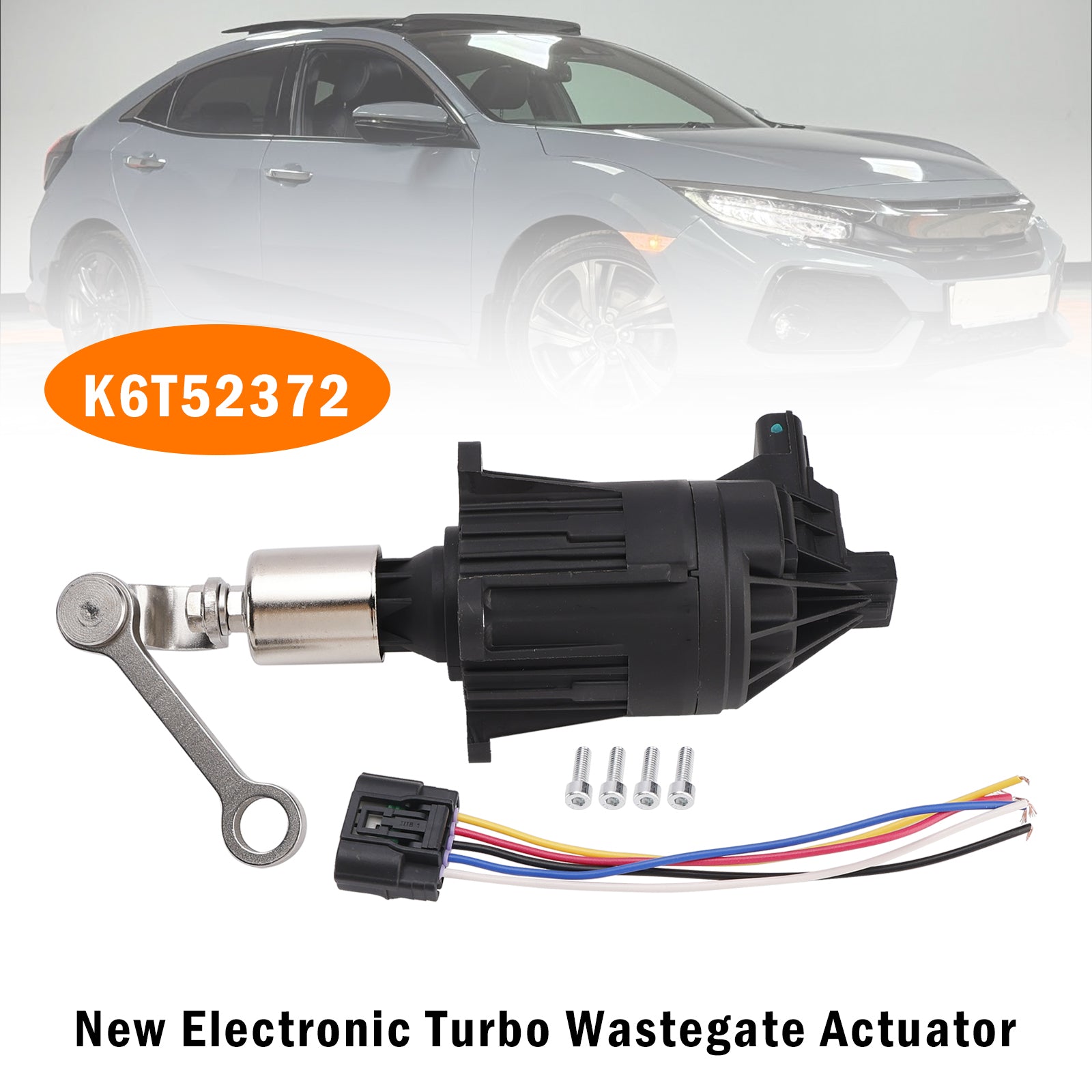 New Electronic Turbo Wastegate Actuator for Honda Civic 1.5L 2016-2019 K6T52372