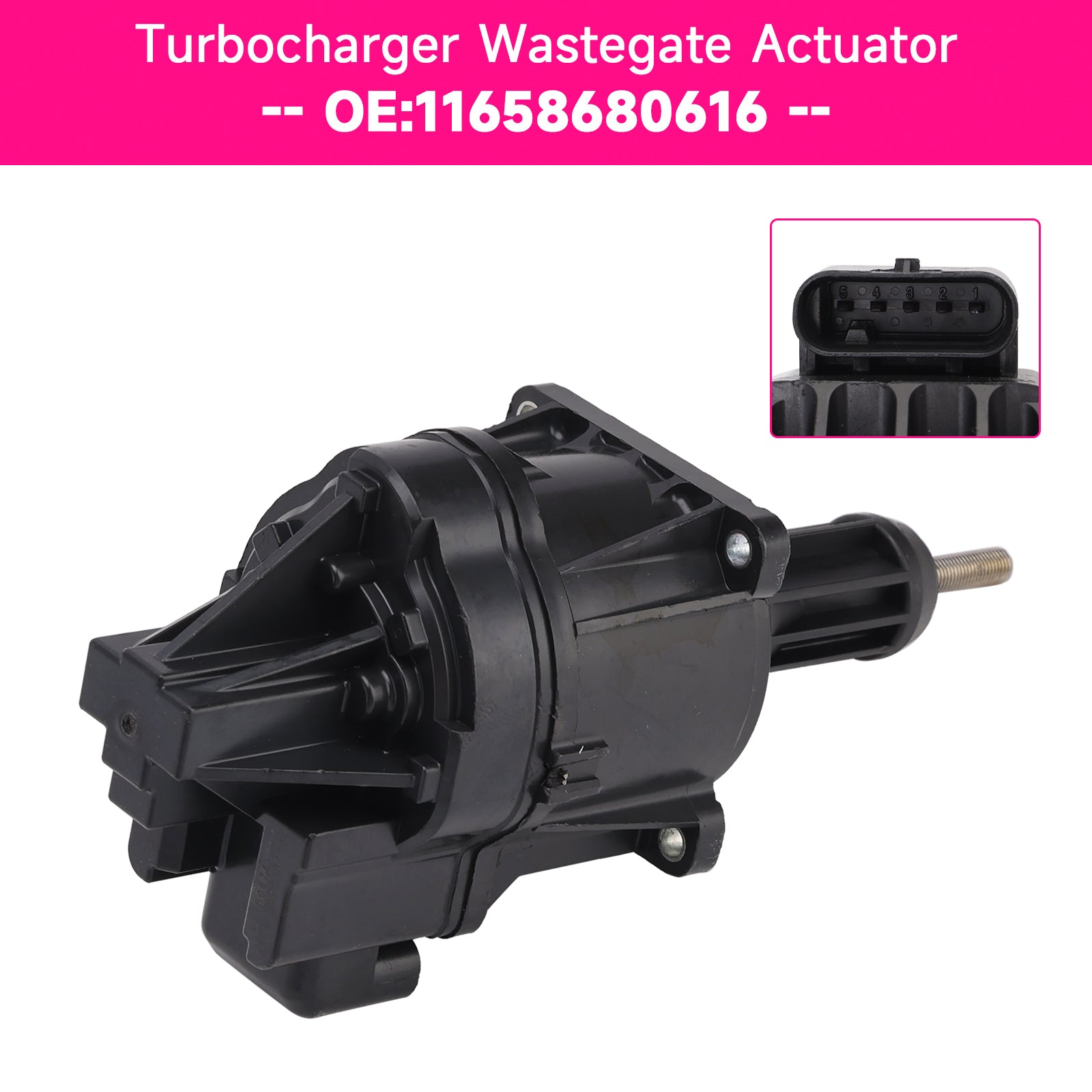 2017-2018 750Li xDrive M Sports Set 18 models N63B40B 330 8A/MT Turbocharger Wastegate Actuator 11658680616 N63B44C