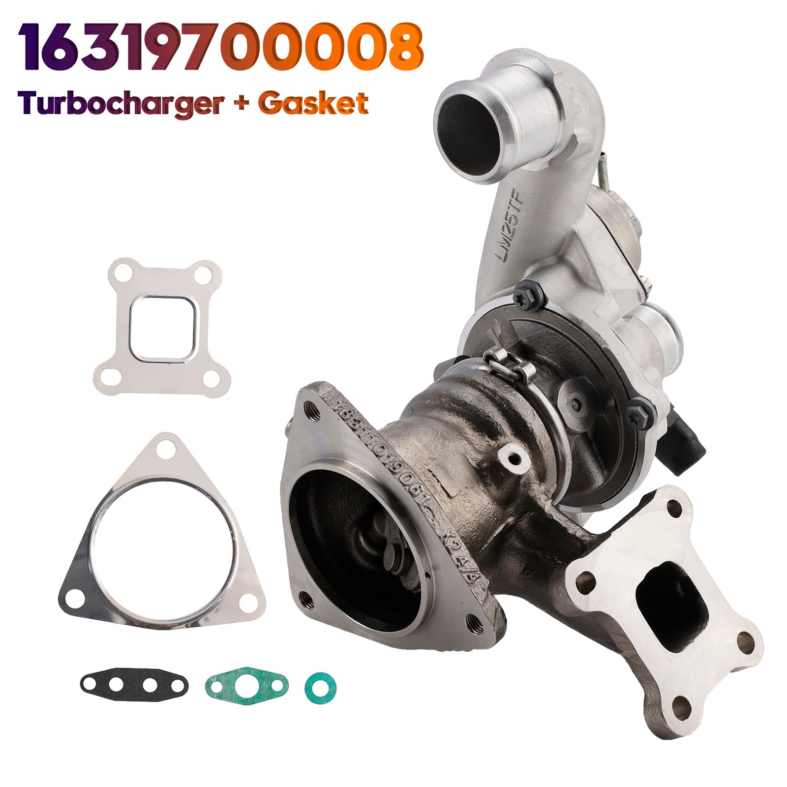 Honda Civic CR-V 1.0 2017-on VTEC Turbocharger + Gasket 16319700008 129HP-95KW