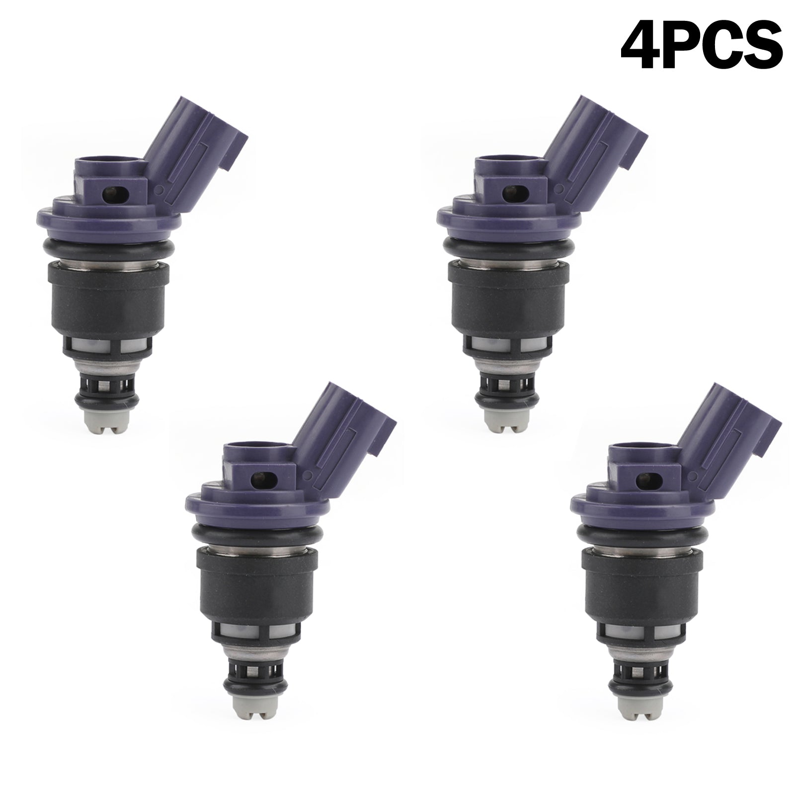 4x 375cc Fuel Injector 16600-67U01 Fits Nissan 240SX Silvia KA24DE S13 SR20DET 16600-67U00 16600-67U10 Generic