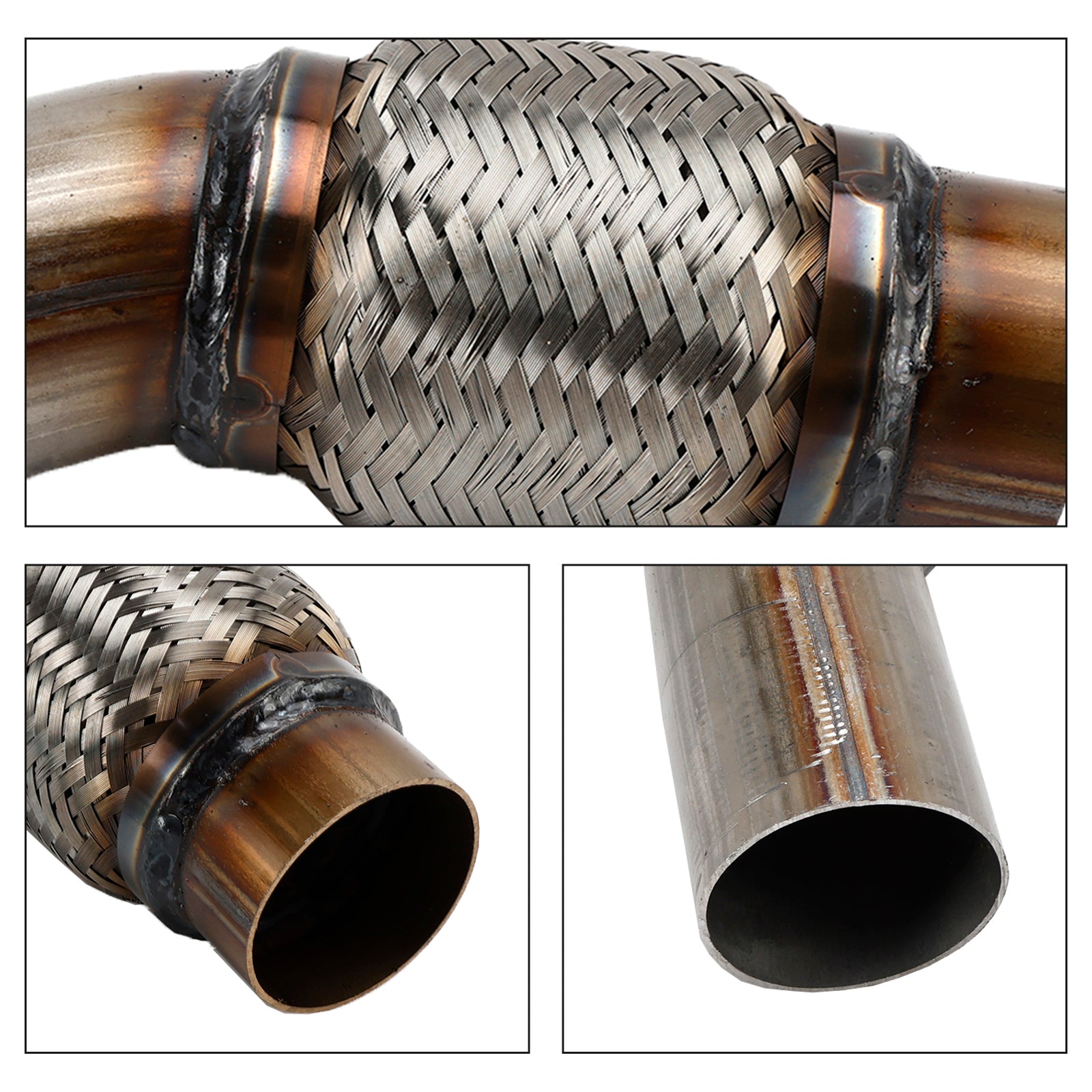 BMW 2.0D N47 Exhaust Flex Pipe Repair Set Diesel Particulate Filter 18.30.7.812.286 18.30.7.812.285