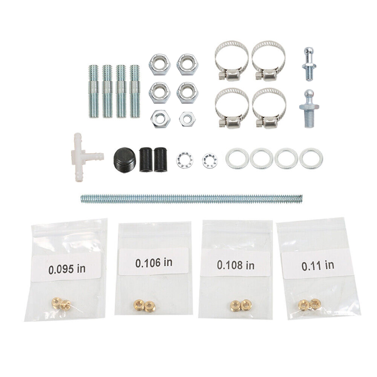 Carburateur à 4 barils, starter manuel 600 CFM avec joint pour Edelbrock 1405