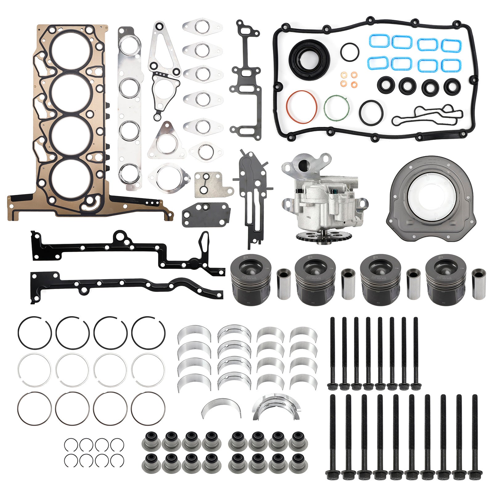 Motorrevisieset voor Ford Transit & Ranger 2.2 TDCi RWD Duratorq BK3Q-6051-C1C 9677428680