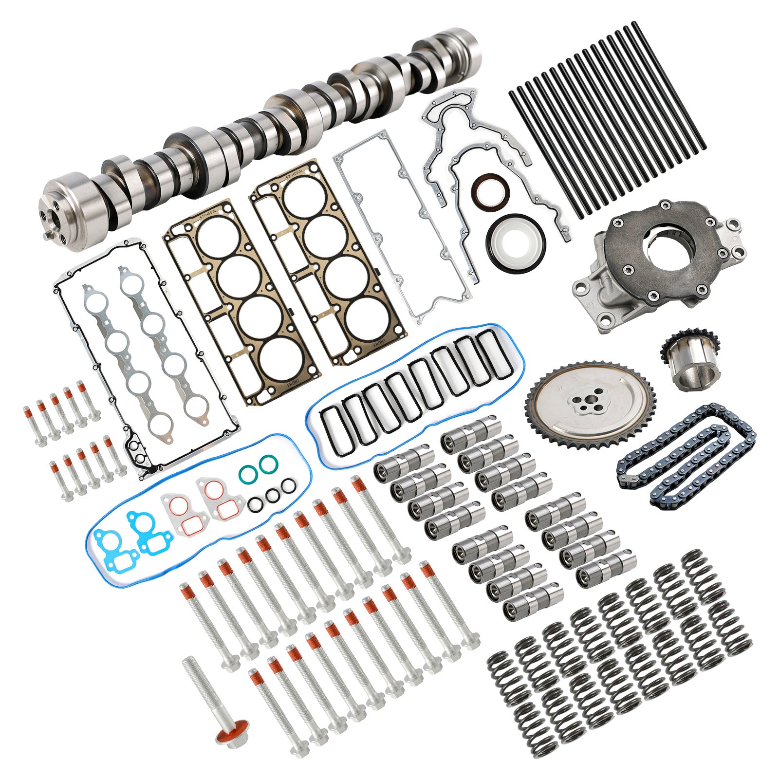 1999-2010 Vrachtwagens/SUV's 6.0L V-8 Sloppy Mechanics Stage 2 Cam Lifters Kit