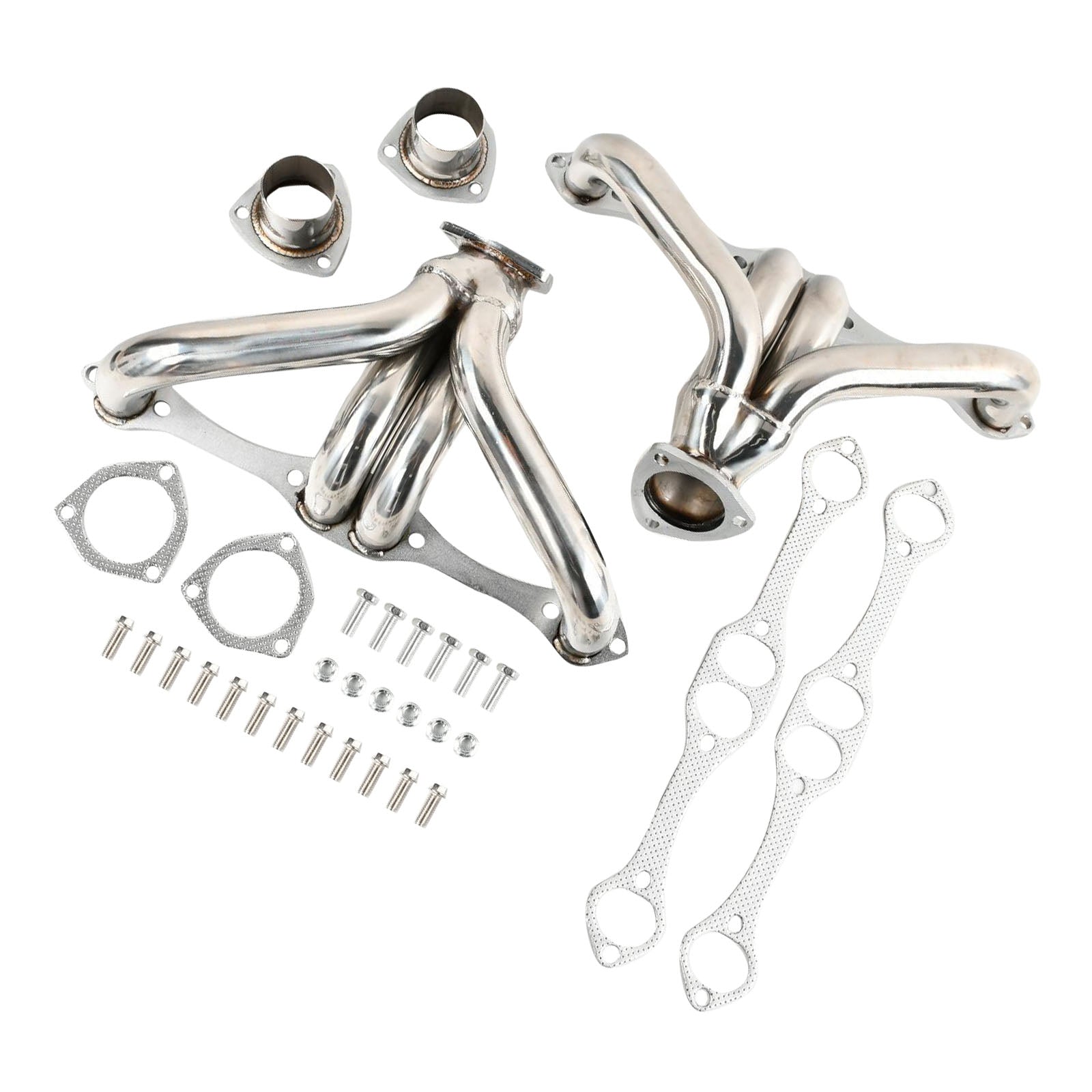 Colector de escape compatible con Chevy Small Block SBC 1-5/8"