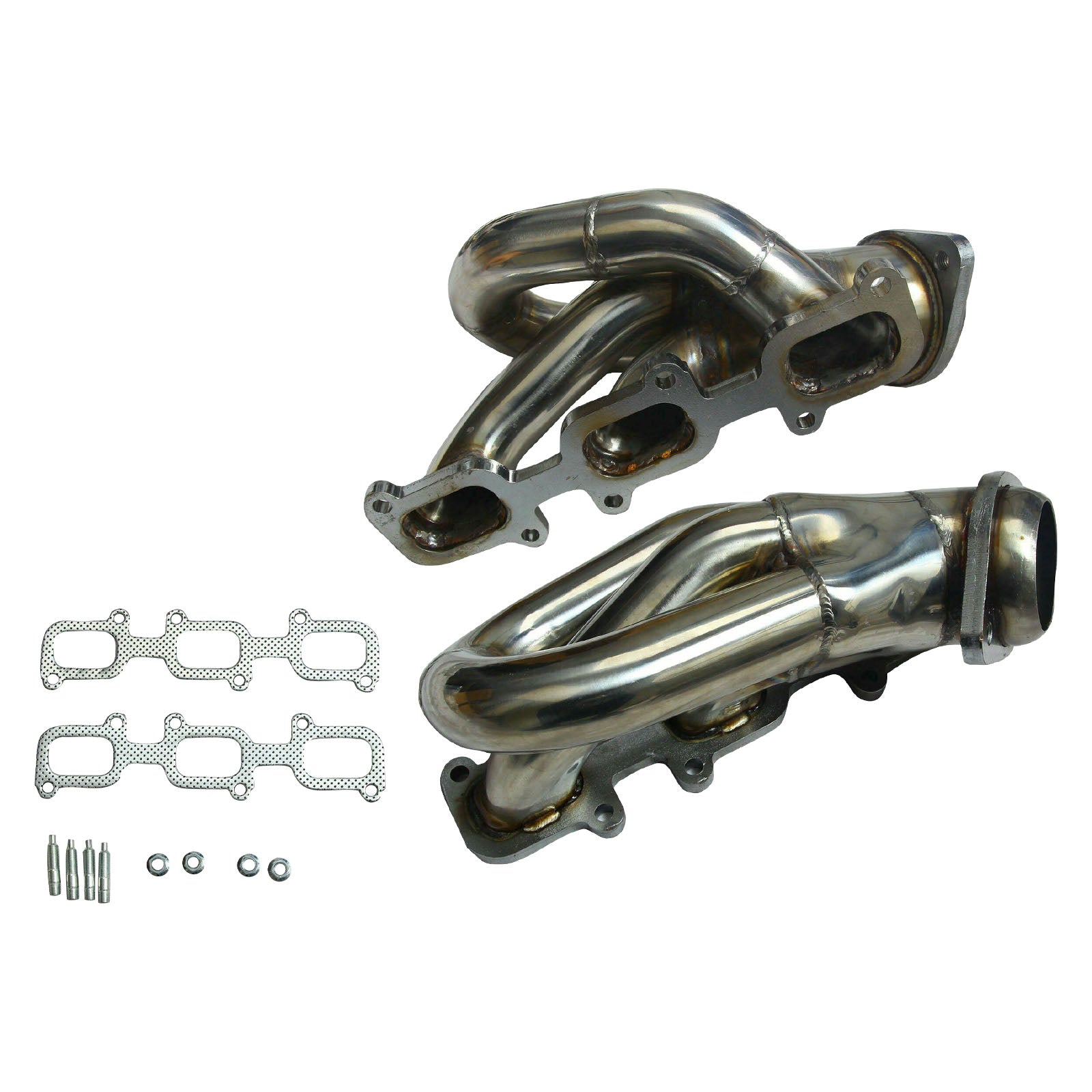 Hlavička výfukového potrubia z nehrdzavejúcej ocele Ford Ford Mustang 3.7L V6 2011-2015