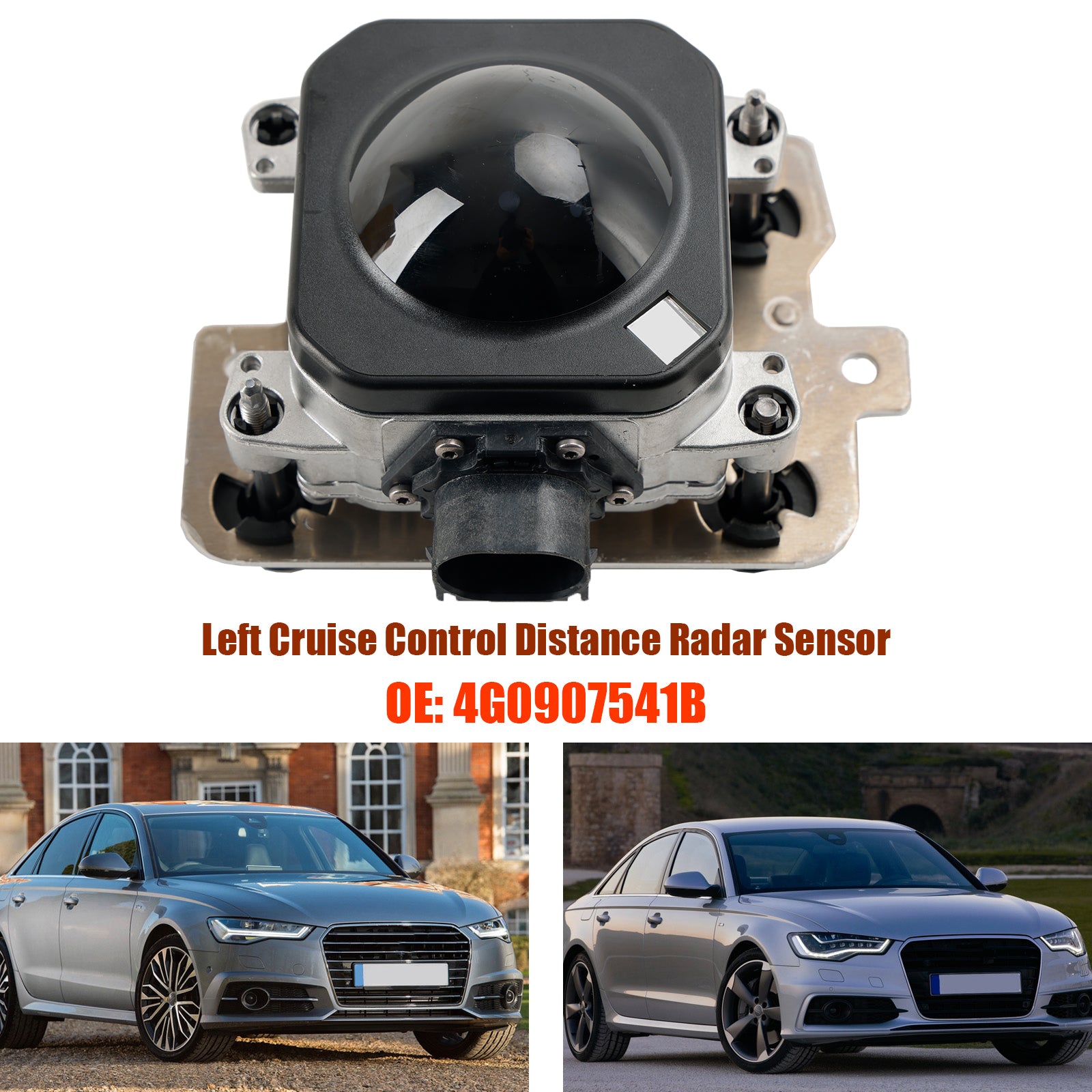 2016-2018 Audi A6 A7 Left Cruise Control Distance Radar Sensor 4G0907541B