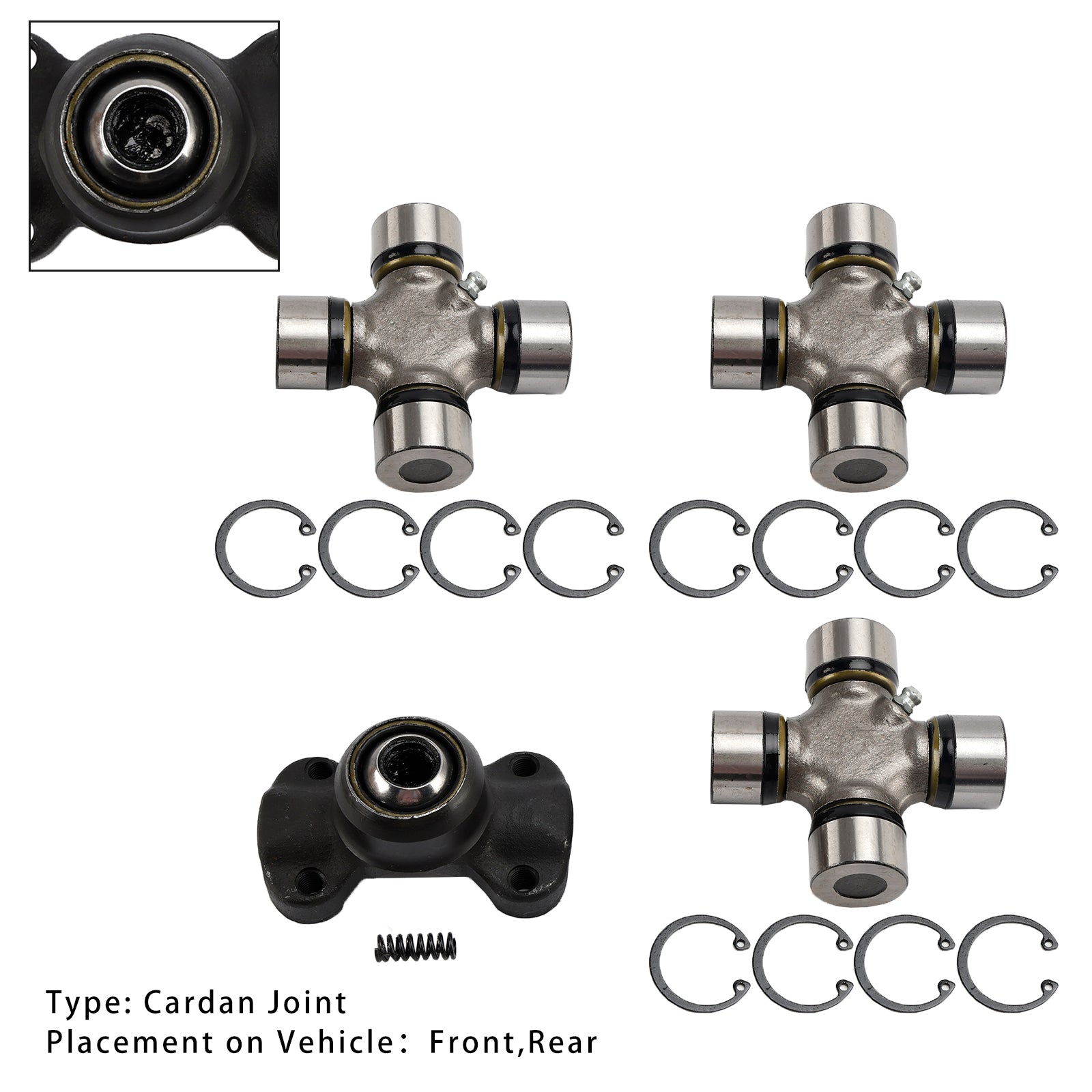 1997-2006 Jeep Wrangler TJ Double Cardan Joint 211355X + 5-153X