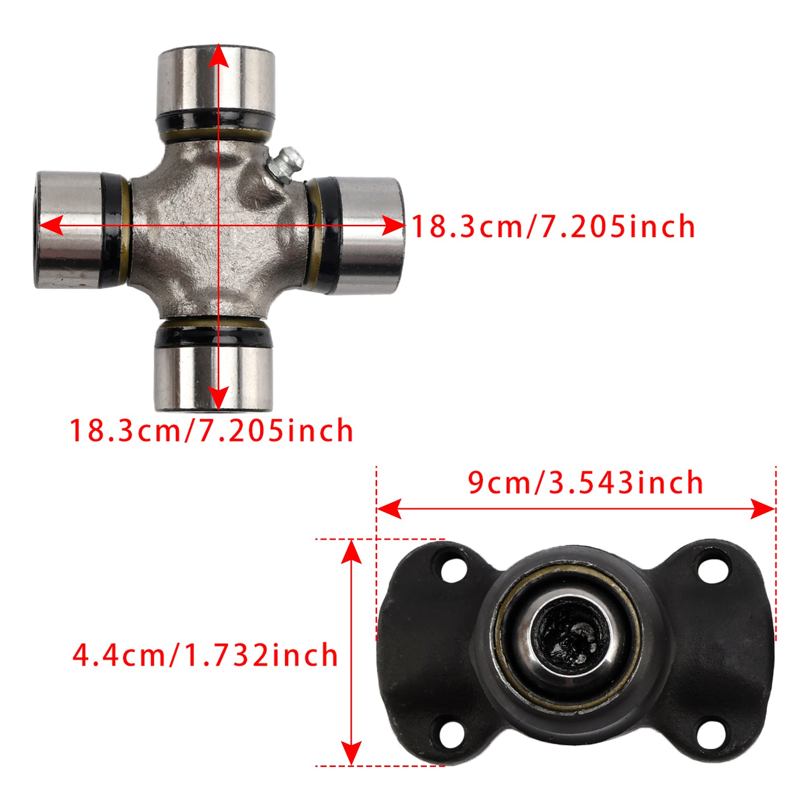 1997-2006 Jeep Wrangler TJ Double Cardan Joint 211355X + 5-153X