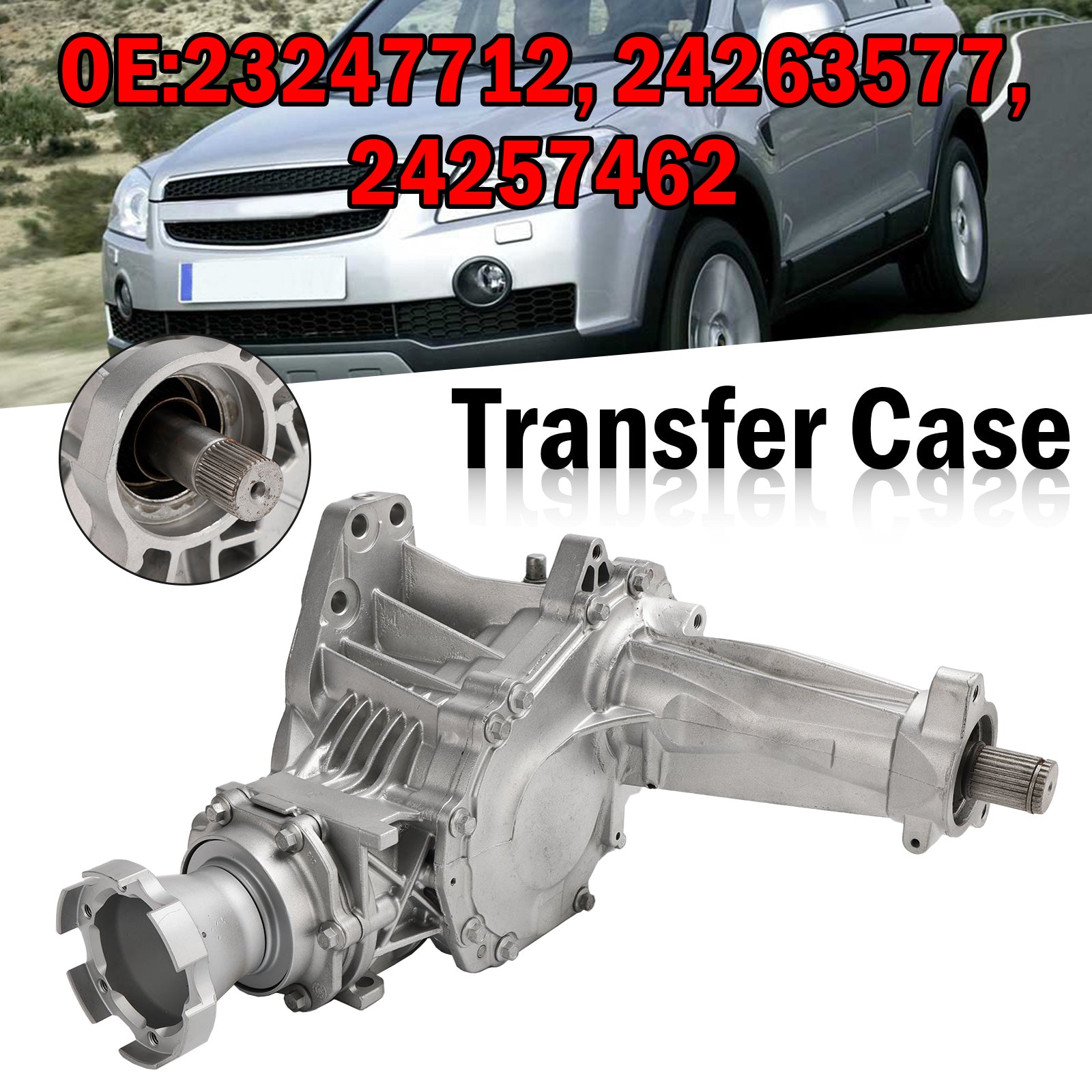 Transfer Case for Vauxhall Antara 2.2 for Chevrolet Captiva 2.2 6T40/50 24263577