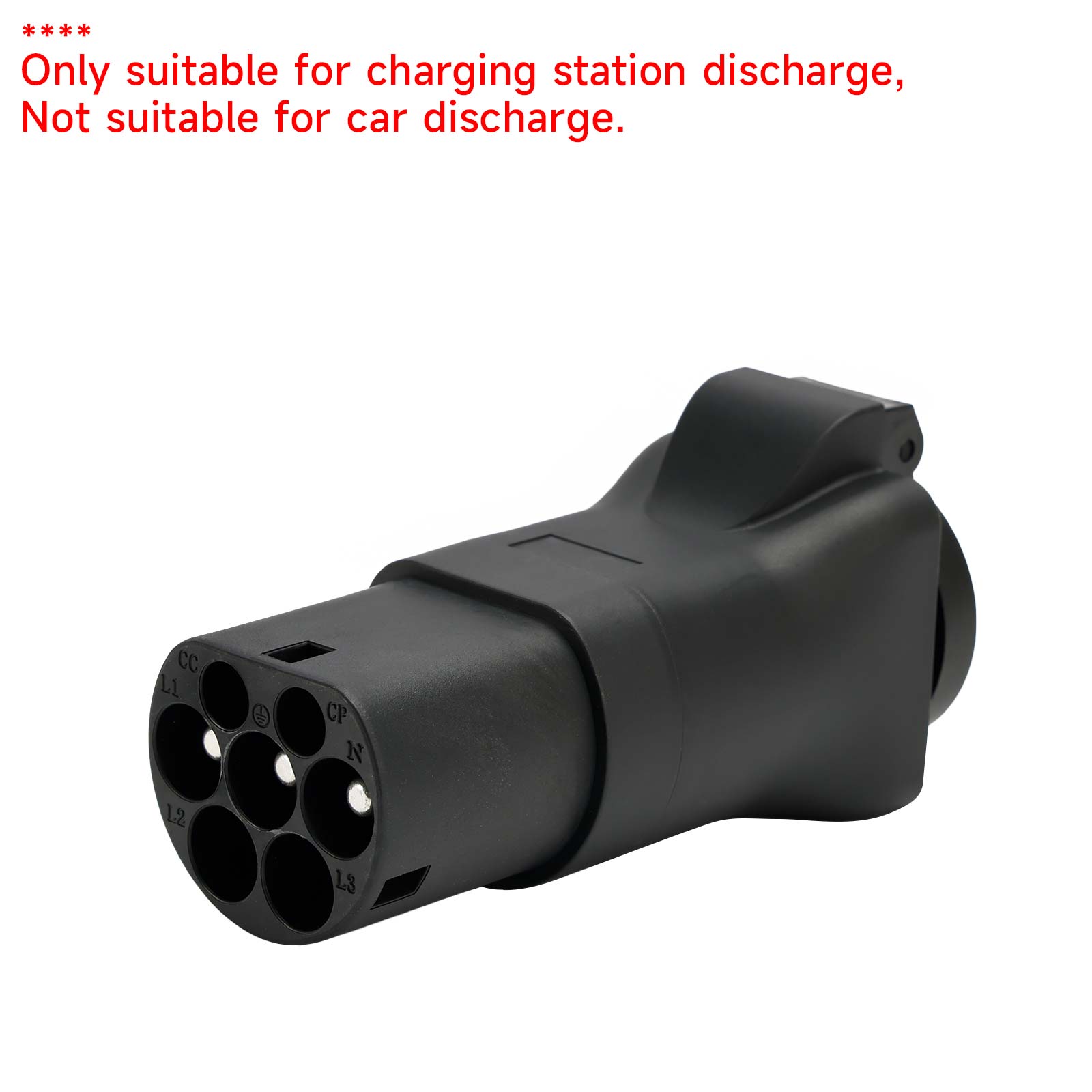 Ontlading Type 2 Euro-stekker EV-laadstationconverterstekkeradapter 16A EVSE IEC62196-stekker