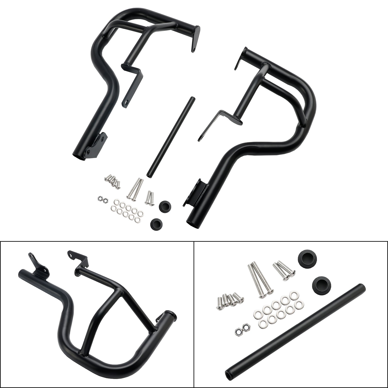 Motor Bumper Guard Crash Bar Protector Fit for Kawasaki Vulcan S 650 2015-2021 generisk