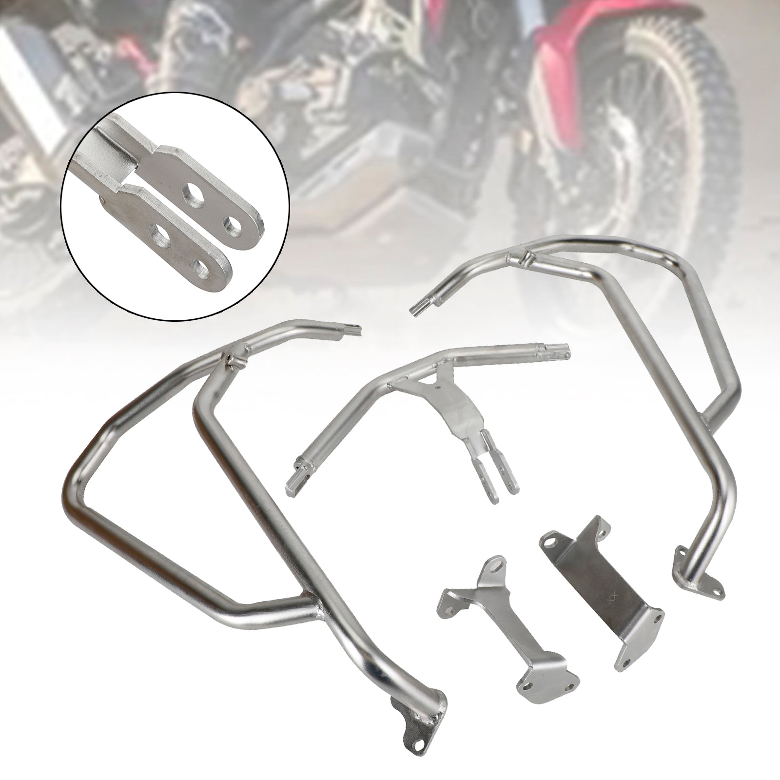 Honda Crf 1100L 2020-2022 Protector de motor Protector de marco de barra de choque Parachoques