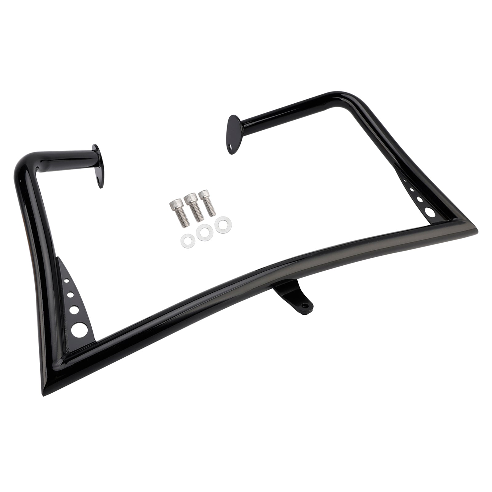 Engine Guard Crash Bar Frame Protector Bumper For Touring Glide 2009-2023 Chrome