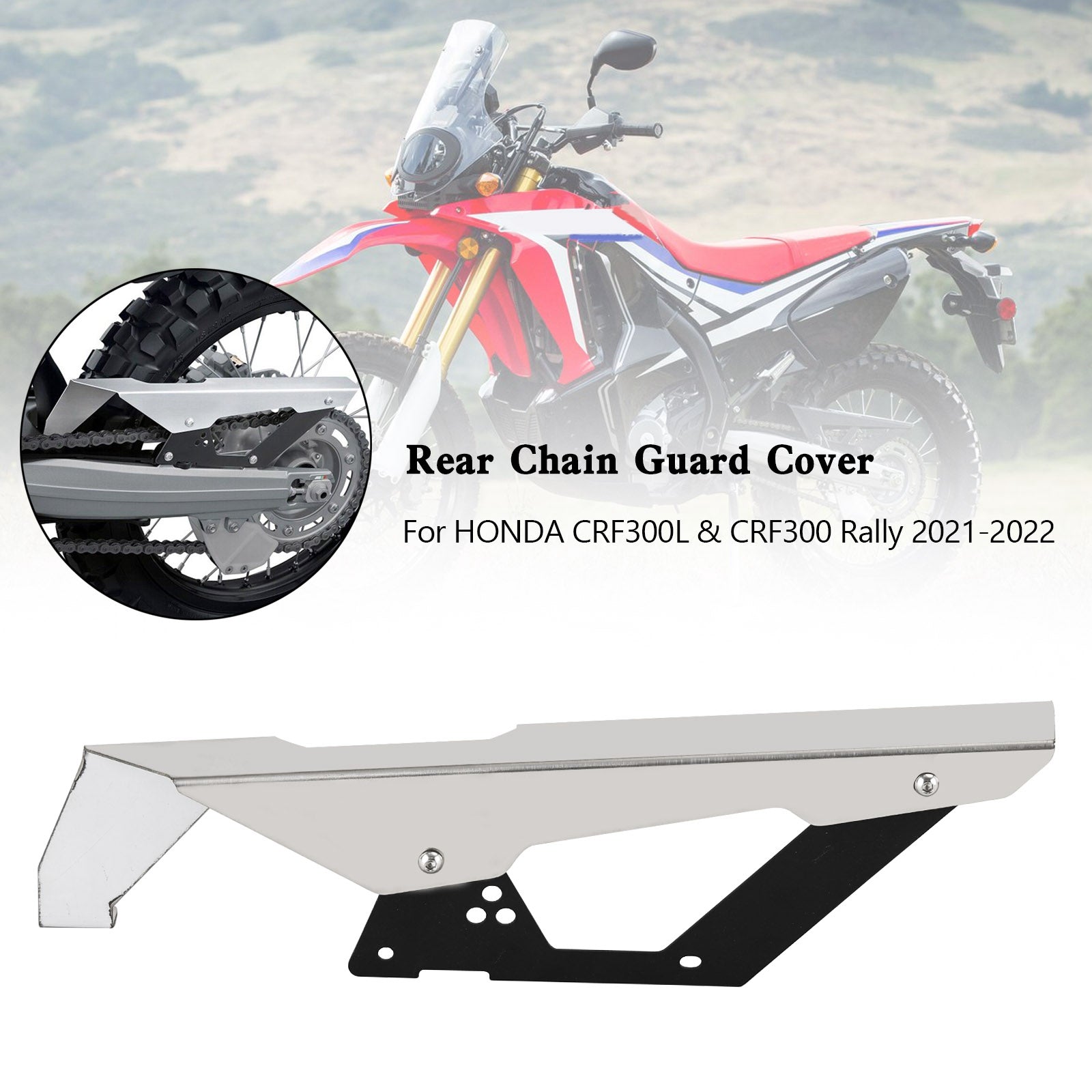 Tandwiel Chain Guard Protector Cover Voor HONDA CRF300L LA Rally ND16 2021-2022