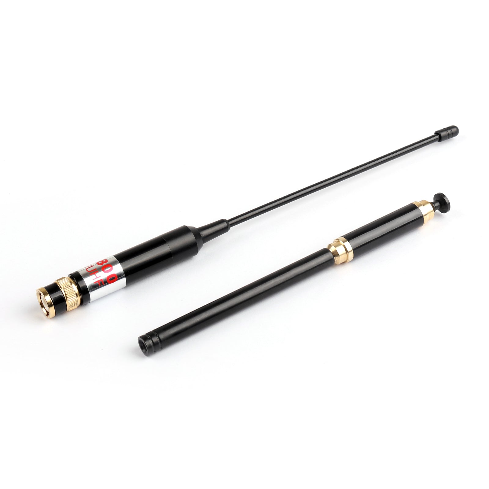 1Pcs AL-800 High Gain Dual Band Extendable Antenna BNC For Icom Yaesu Radio