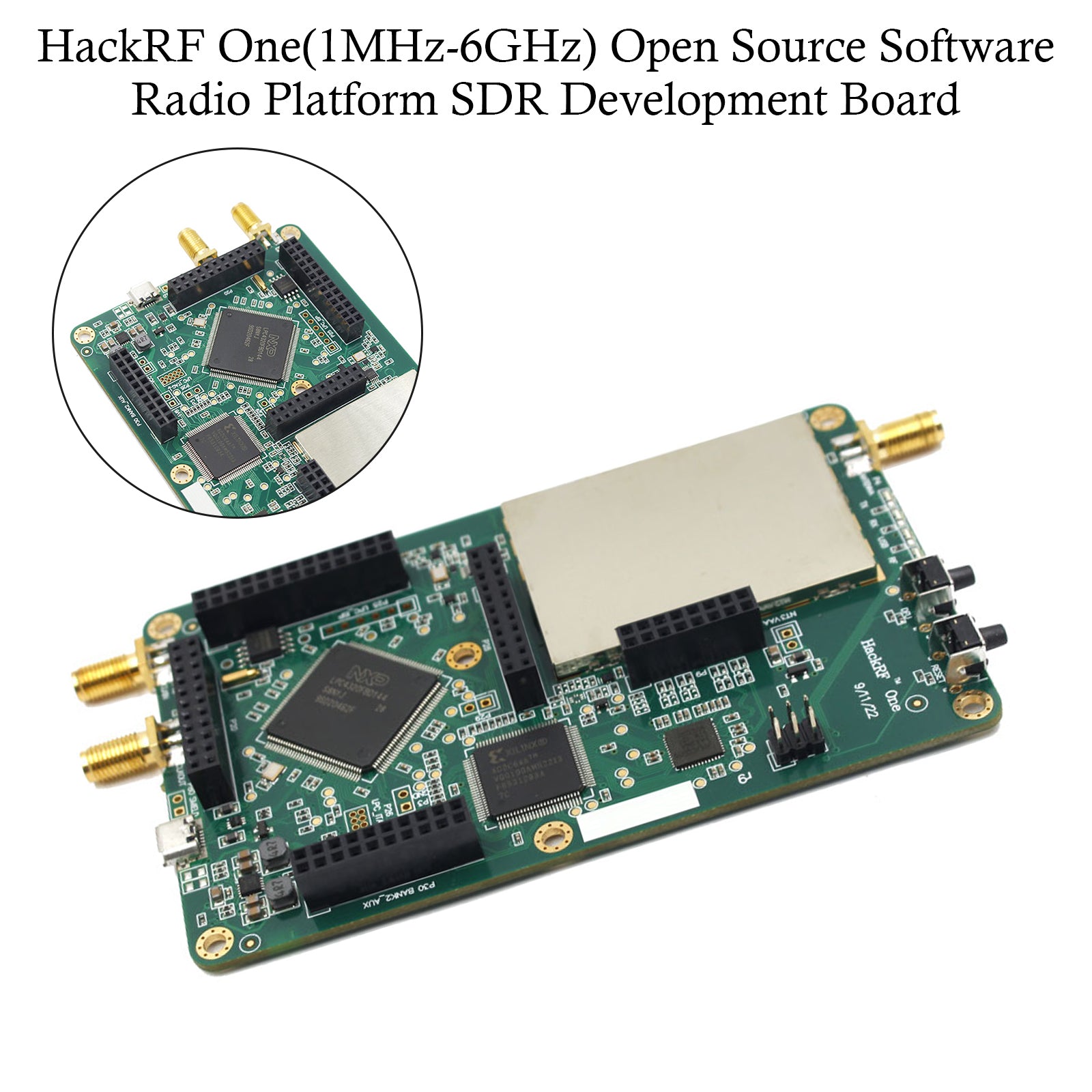 1MHz-6GHz HackRF One R9 SDR-ontwikkelbord Open Source SDR-platform V1.7.0