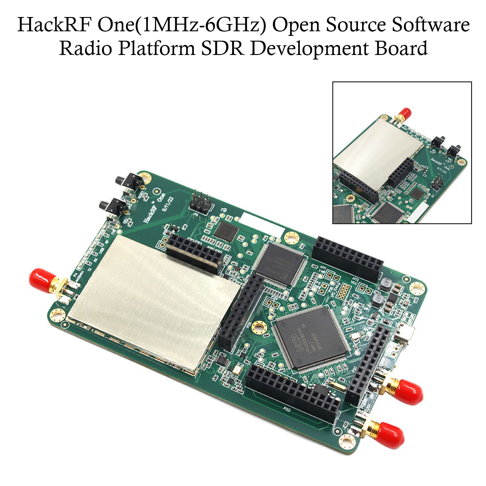 1MHz-6GHz HackRF One R9 SDR Development Board Open Source SDR Platform V1.7.0