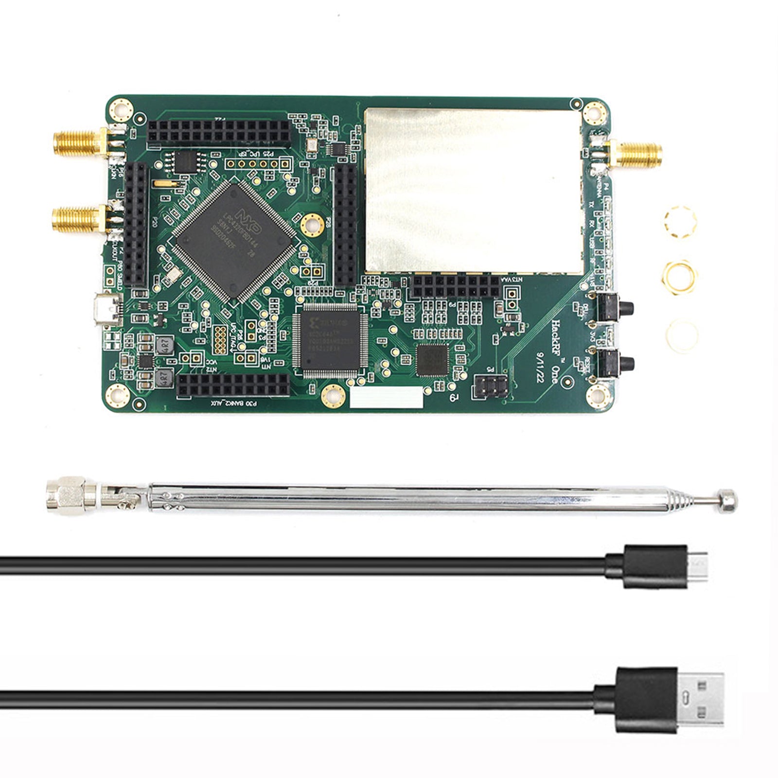 Carte de développement HackRF One R9 SDR, 1 MHz-6 GHz, plate-forme Open Source SDR V1.7.0