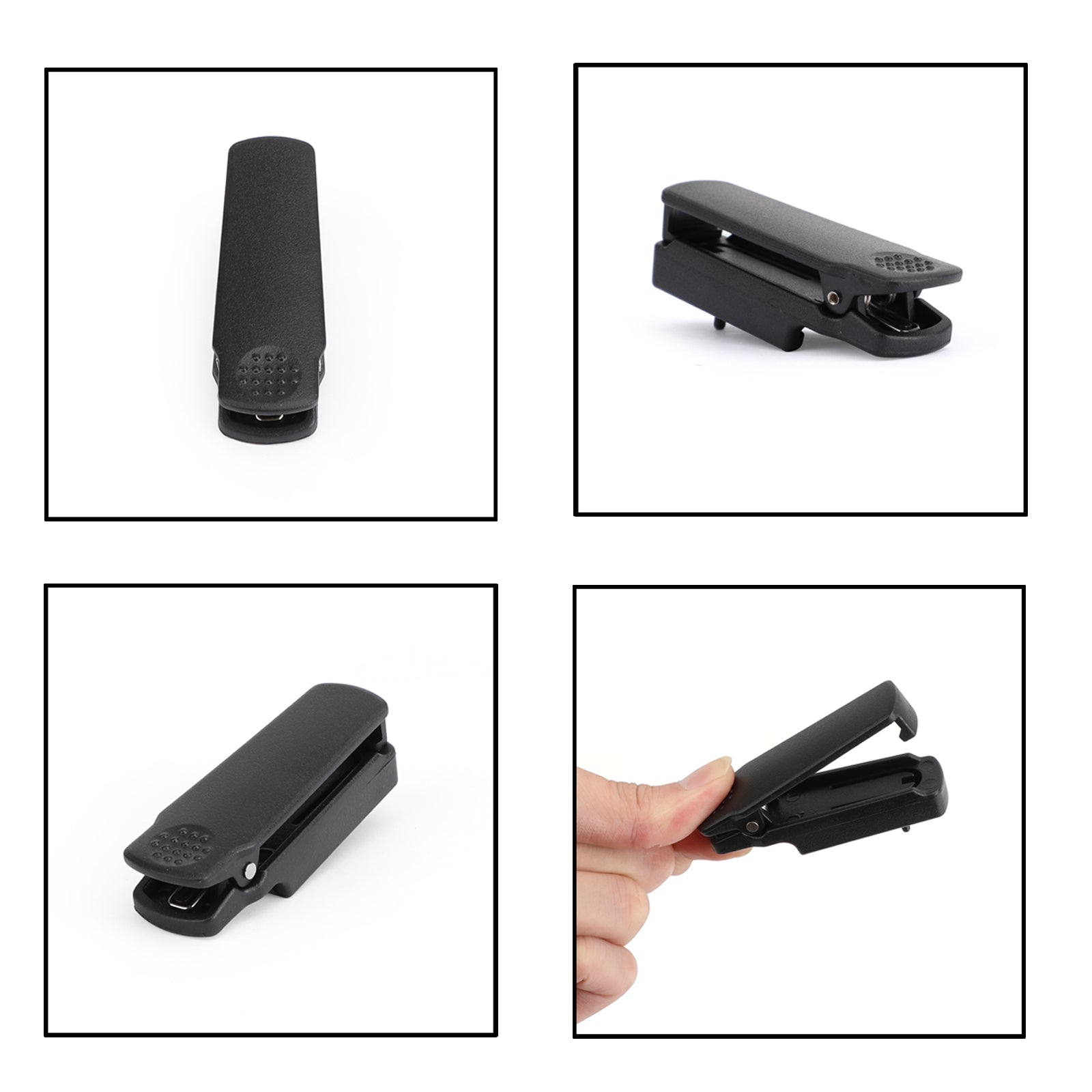 5PCS Back Clip Back Pocket Clip For BaoFeng BF A58 UV9R/9Rplus Walkie Talkie