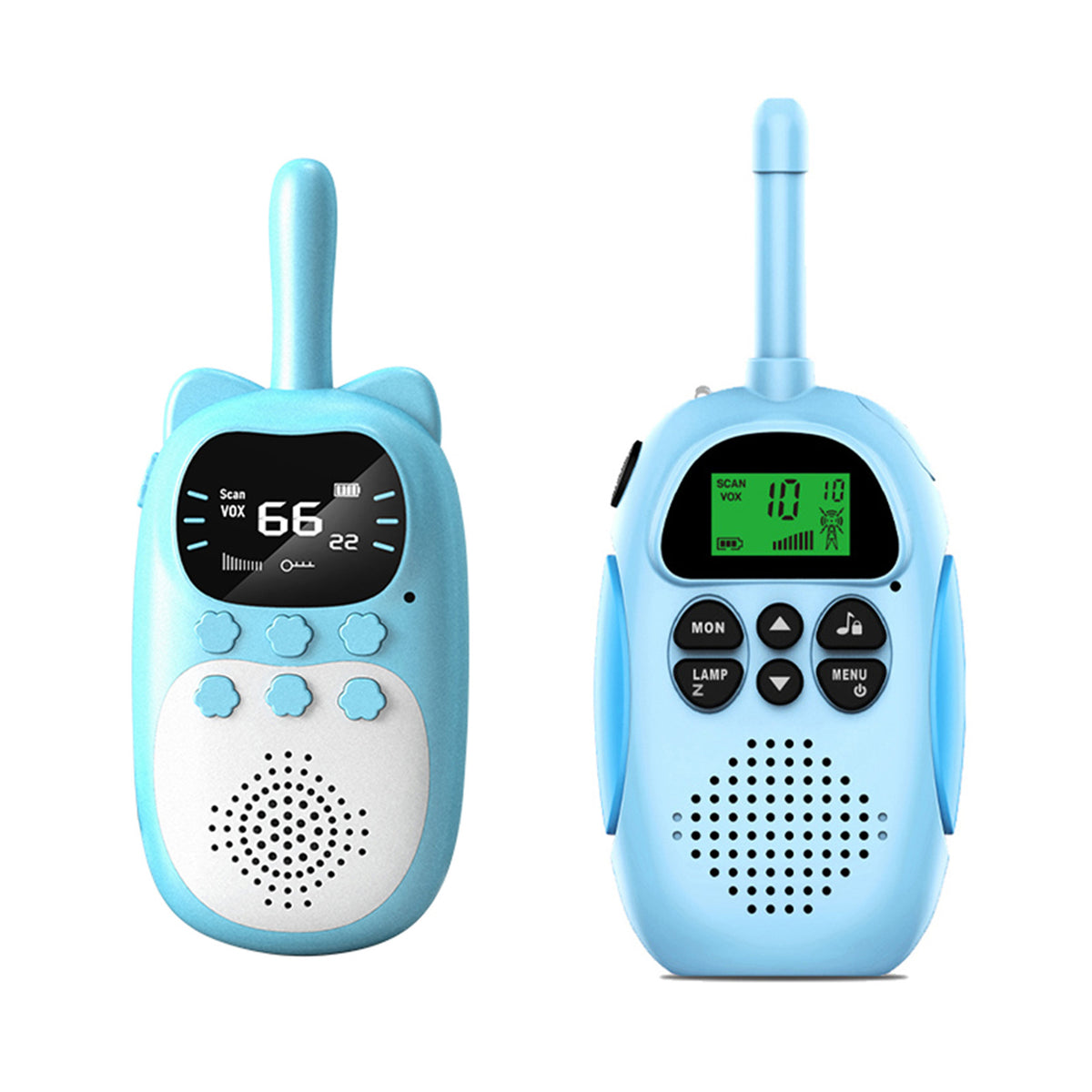2 Pack Kids Walkie Talkies 22 Channel 2 Way Radio 3 KM Range Handheld Original