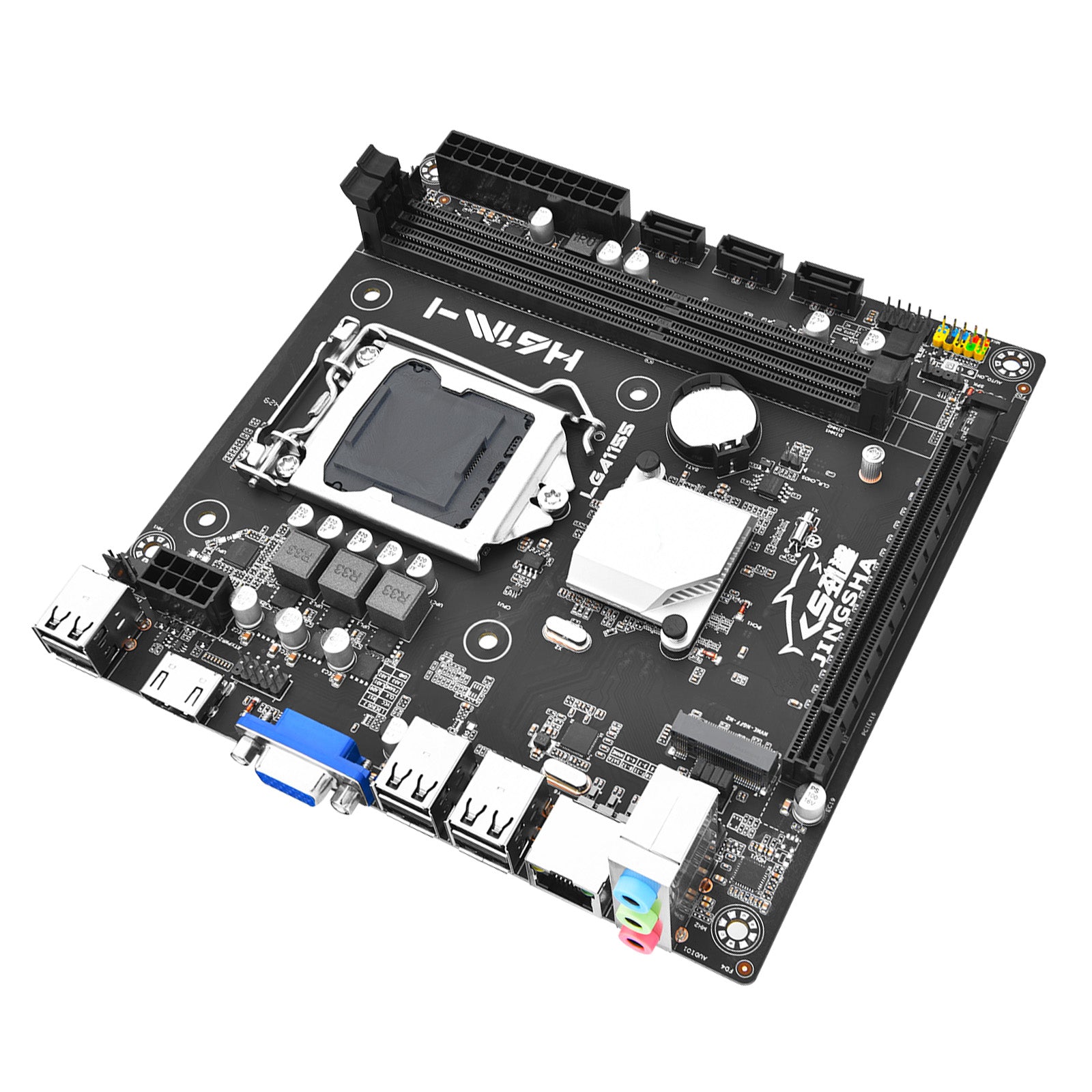 LGA 1155 ondersteuning 2 * DDR3 USB2.0 SATA2 NVME Plaatbord PC H61M-I Moederbord