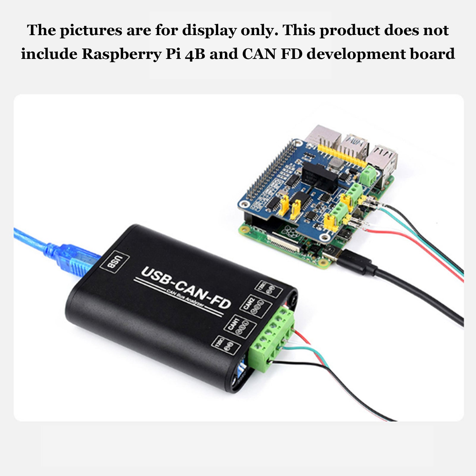 USB naar CAN FD-interfaceconverter Elektrische isolatie Communicatiemodule