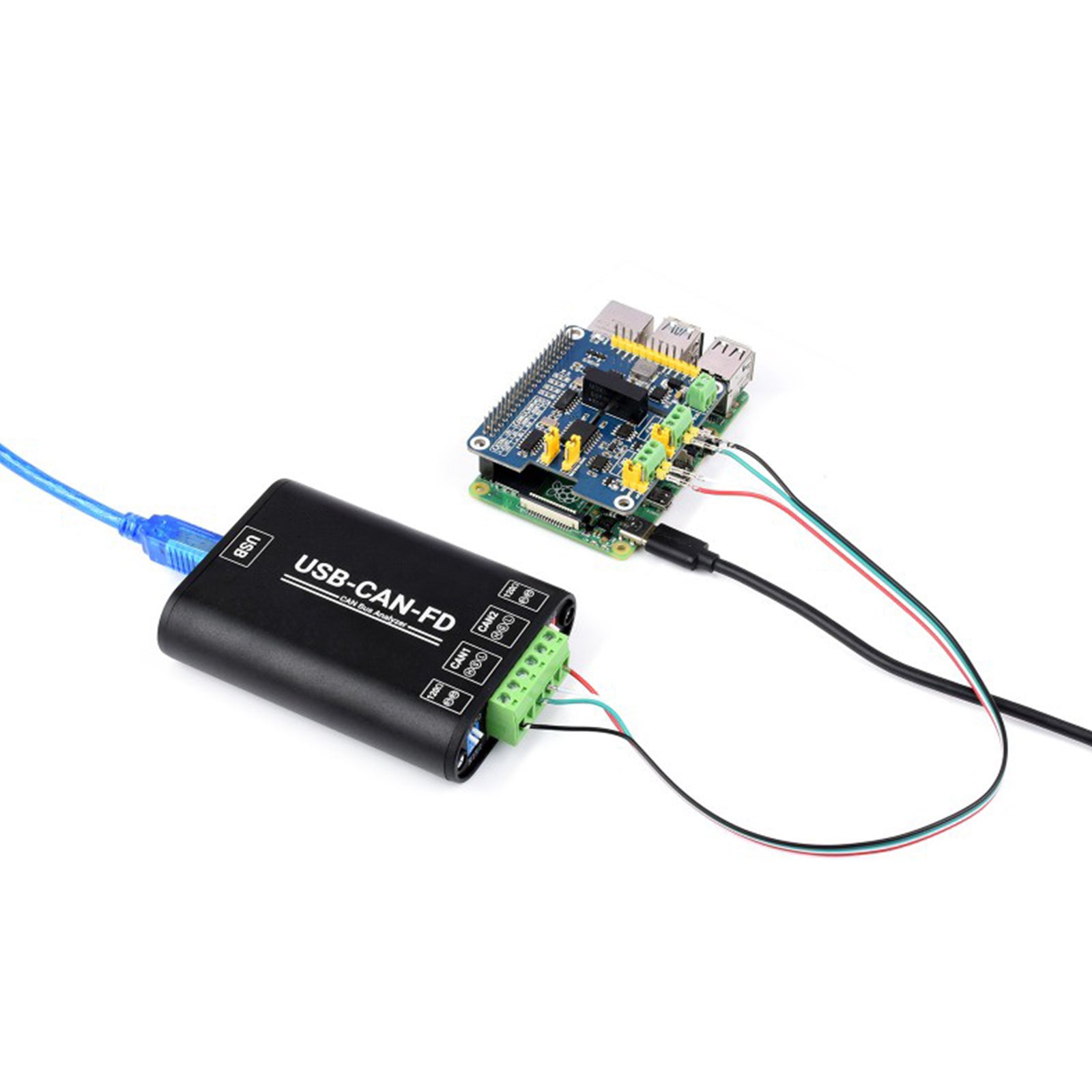 USB naar CAN FD-interfaceconverter Elektrische isolatie Communicatiemodule