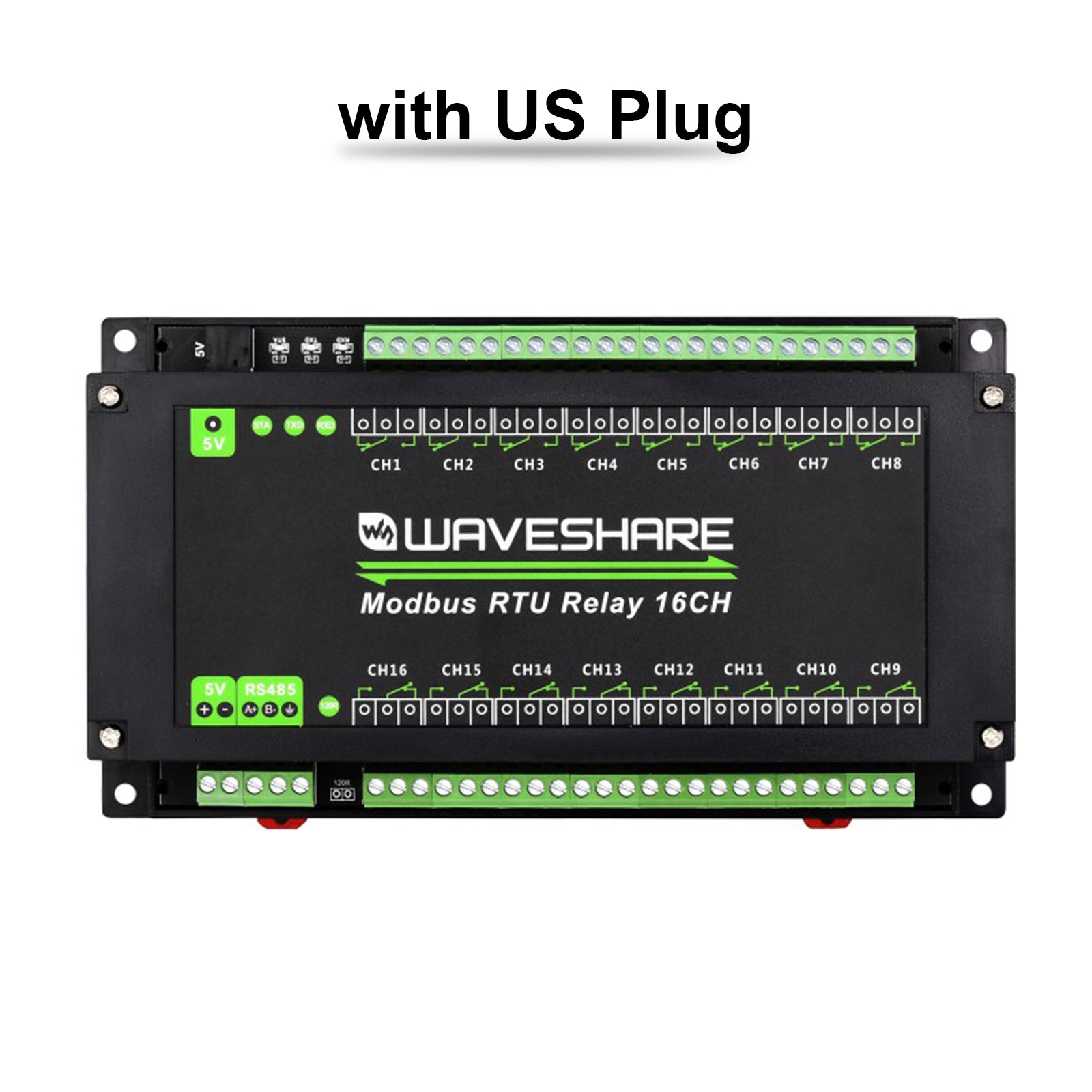 Circuits de protection d'isolement de module de relais RS485 à 8/16/32 canaux Modbus RTU