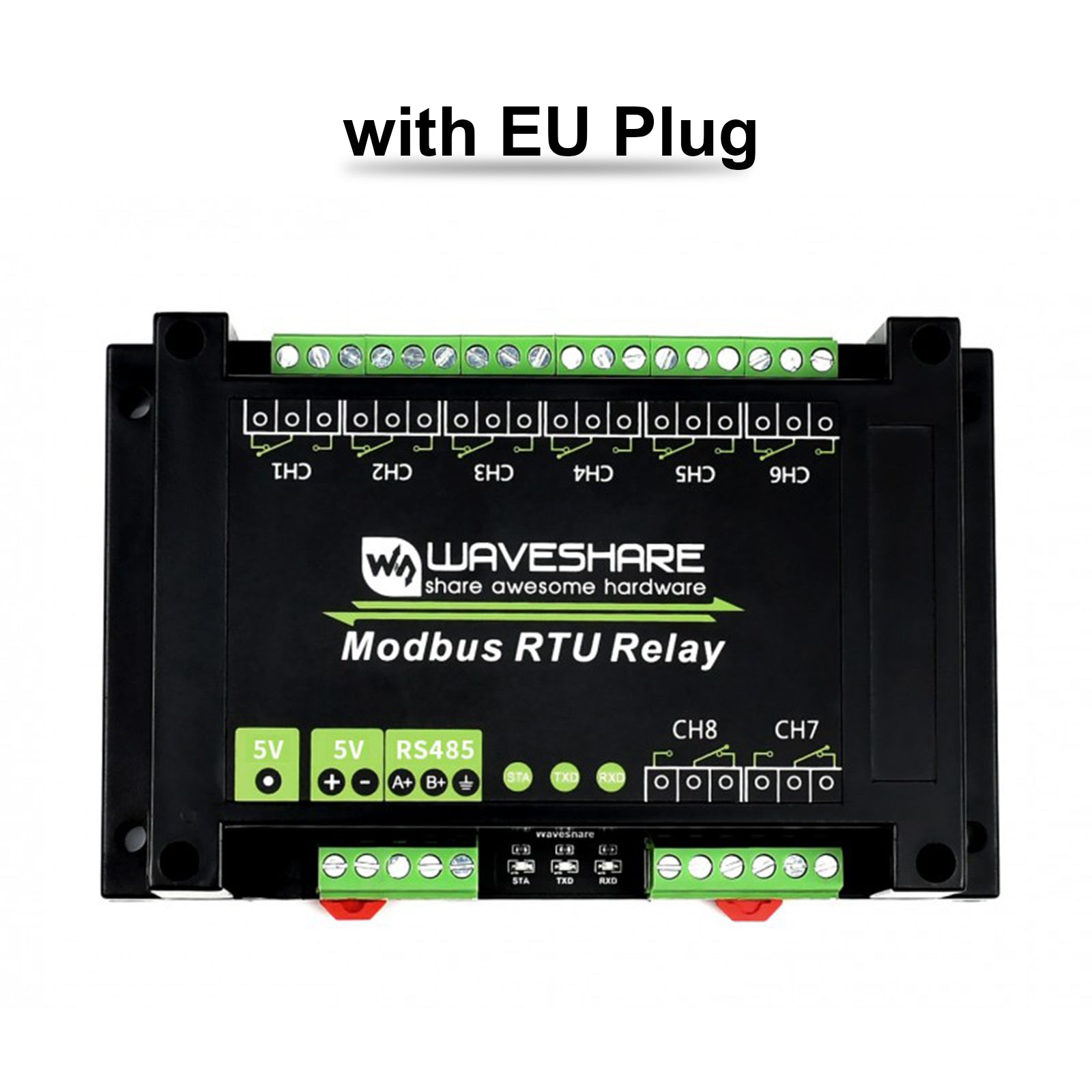 Modbus RTU 8/16/32-channel RS485 Relay Module Isolation Protection Circuits