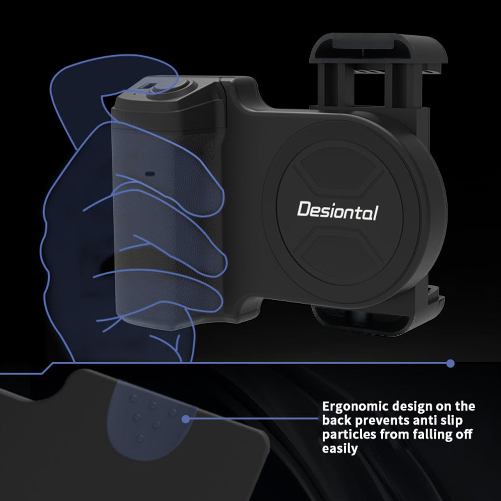 PH-30A Mobiltelefonklipp Modell Auktion Remote Control Camera Handle Stabilizer