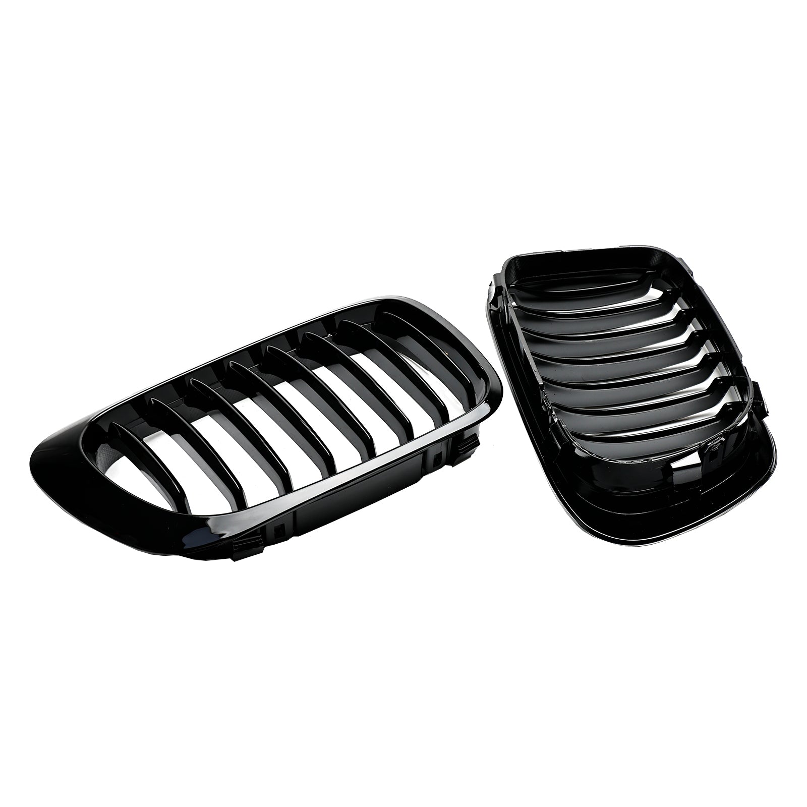 Front Fence Grill Grille Gloss Black For BMW E46 2 Doors 1999-2002 3 Series