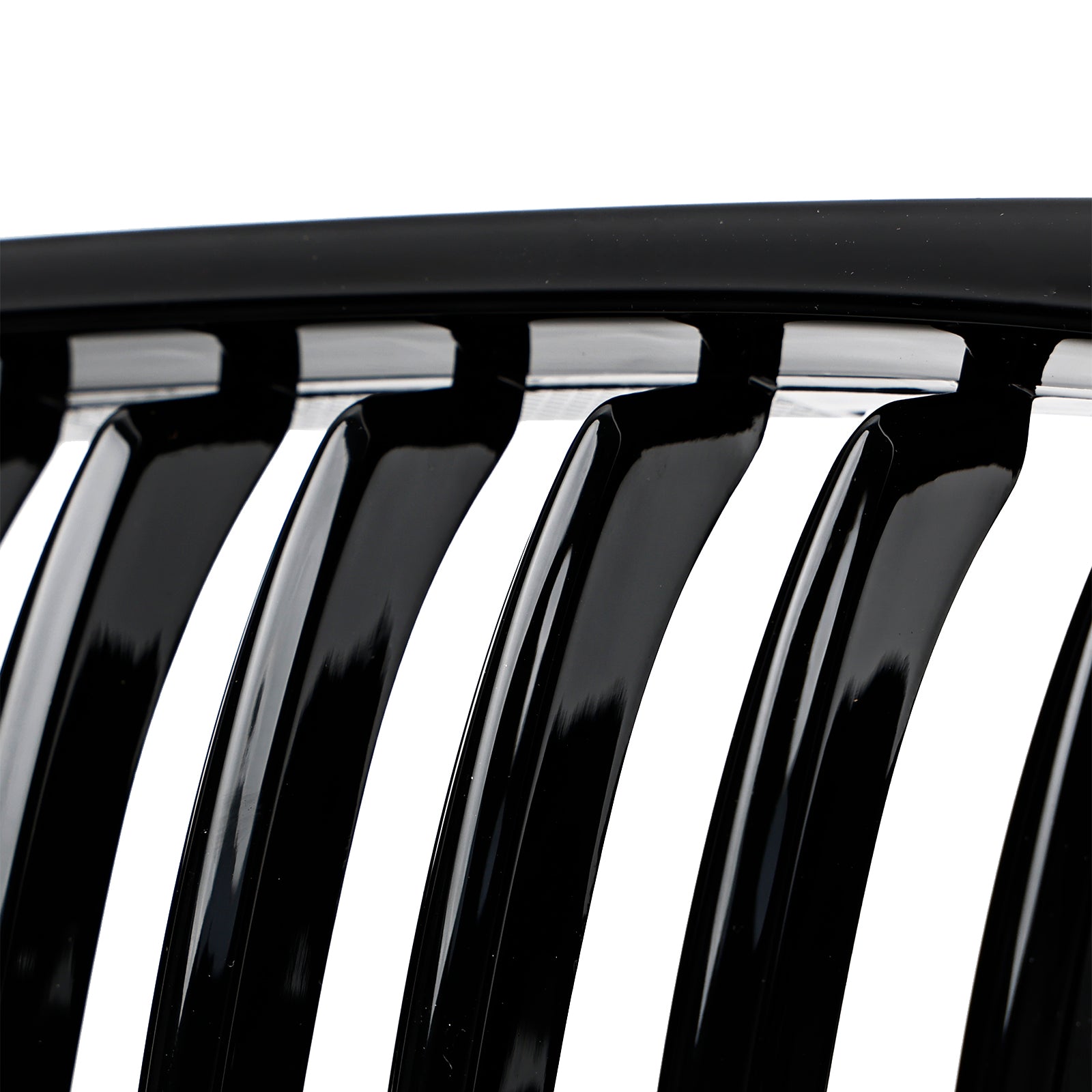 Front Fence Grill Grille Gloss Black For BMW E46 2 Doors 1999-2002 3 Series