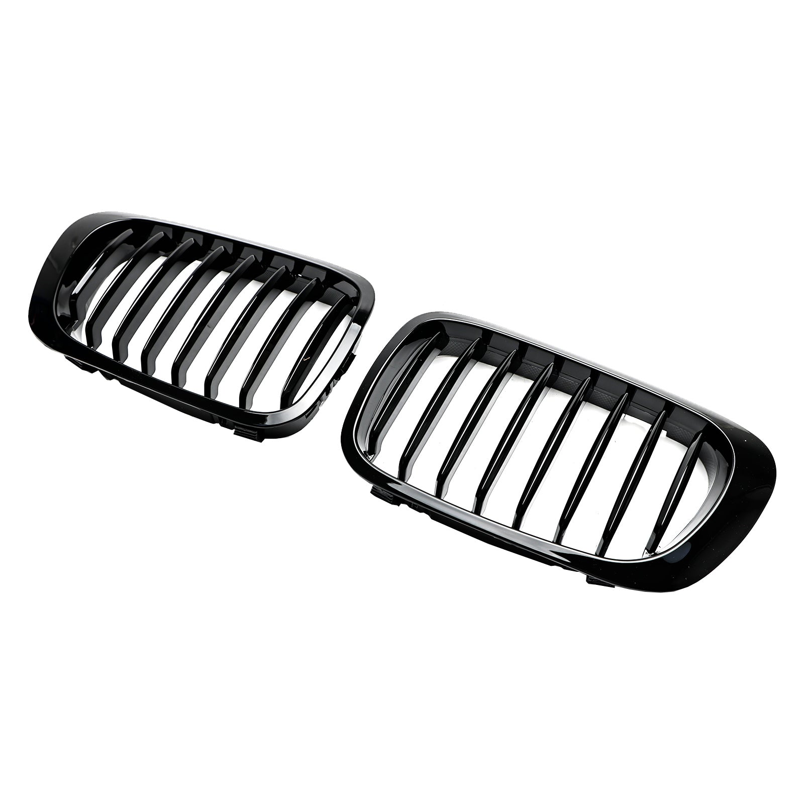 Front Fence Grill Grille Gloss Black For BMW E46 2 Doors 1999-2002 3 Series