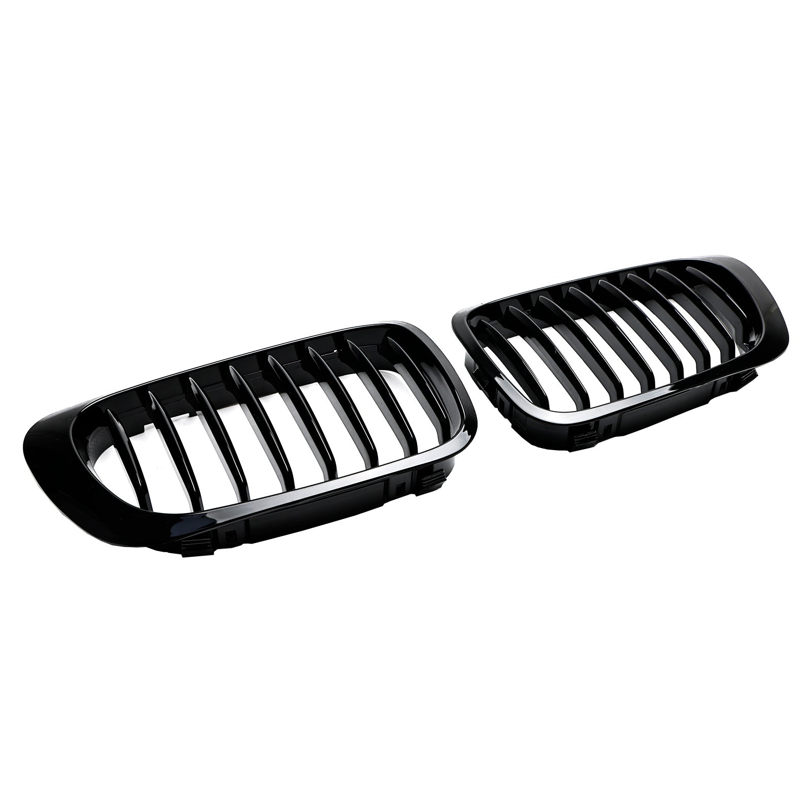 Front Fence Grill Grille Gloss Black For BMW E46 2 Doors 1999-2002 3 Series