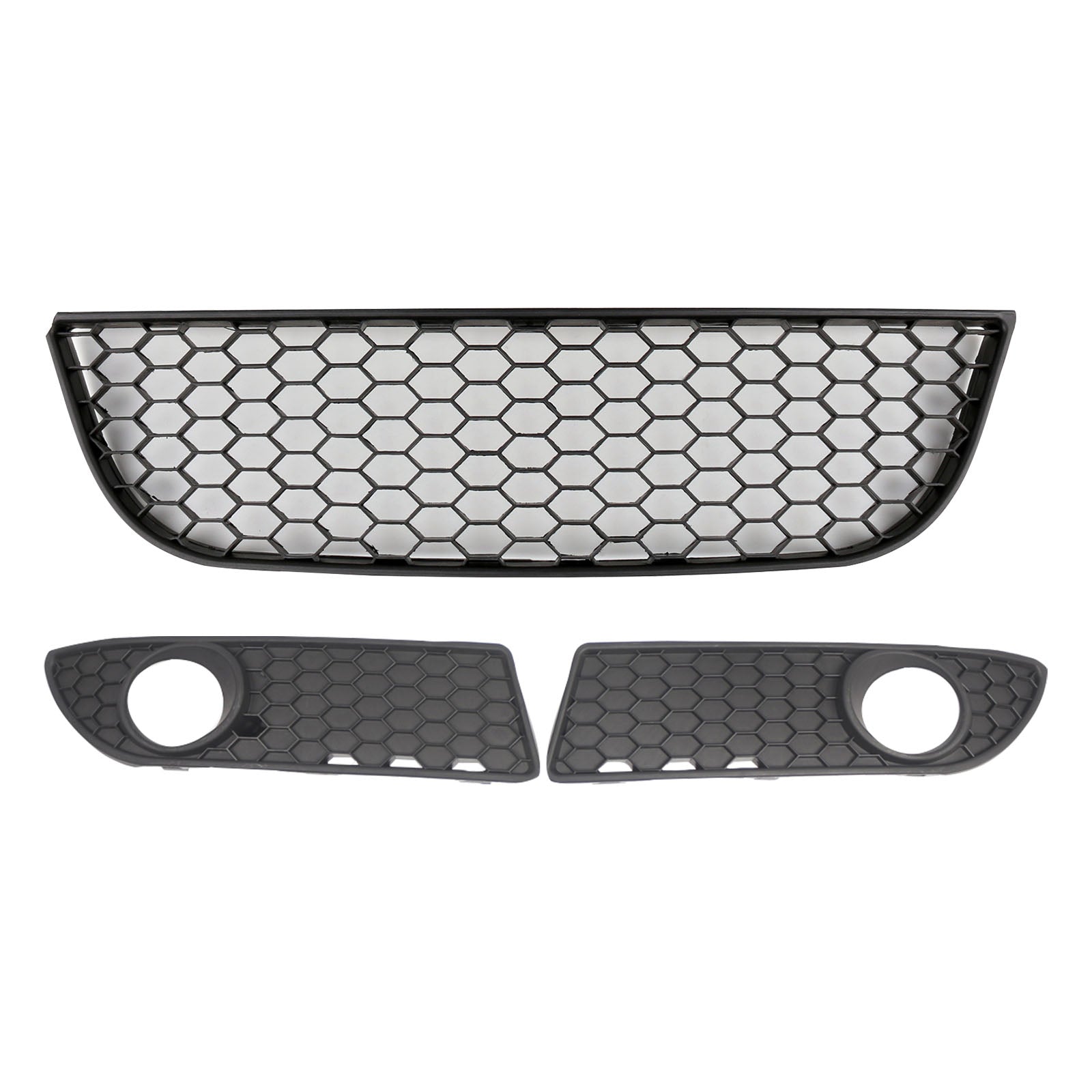 2005-2009 Polo GTI Front VW Lower 9N3 BLACK Center Grille Bumper Grill Fog Generic