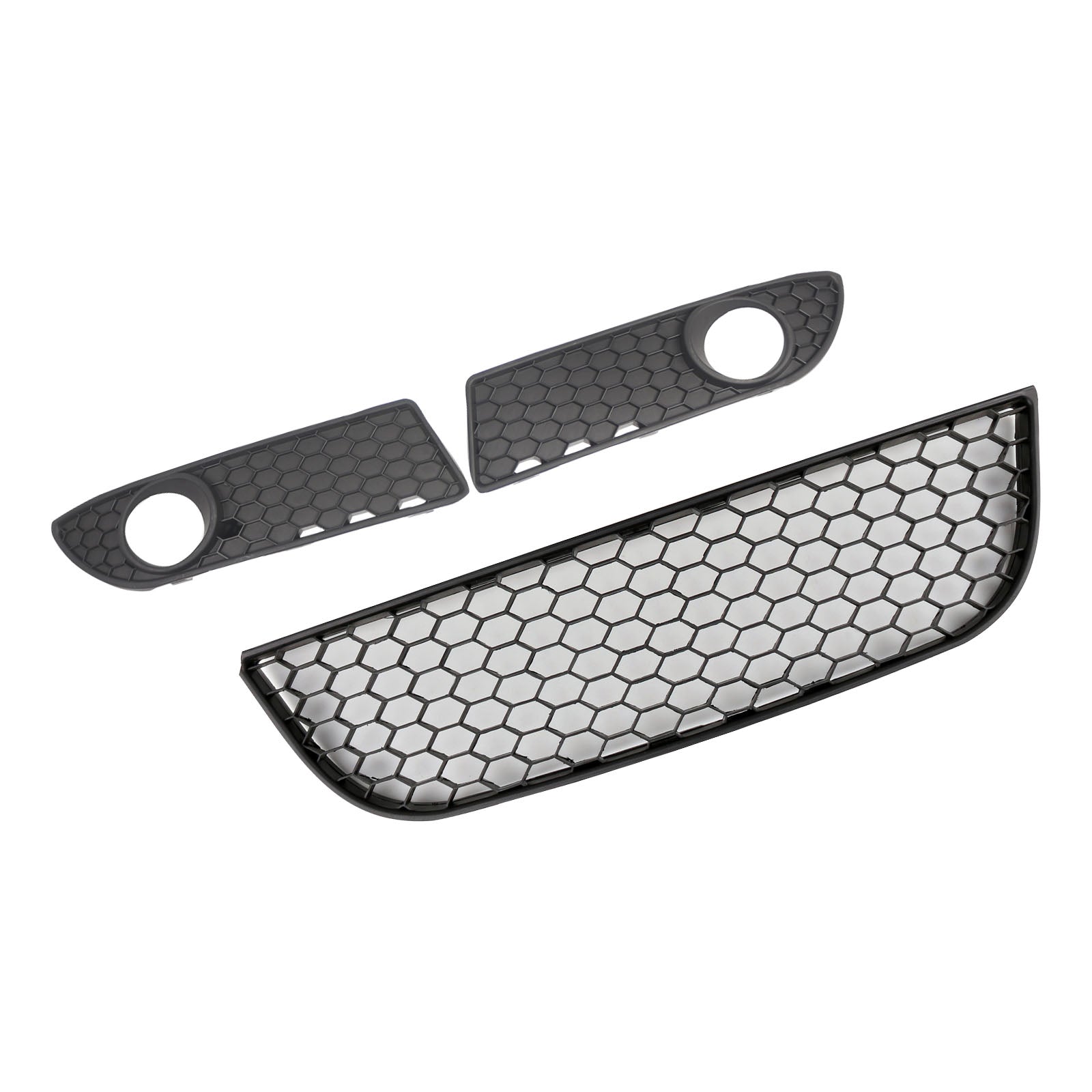 2005-2009 Polo GTI Front VW Lower 9N3 BLACK Center Grille Bumper Grill Fog Generic