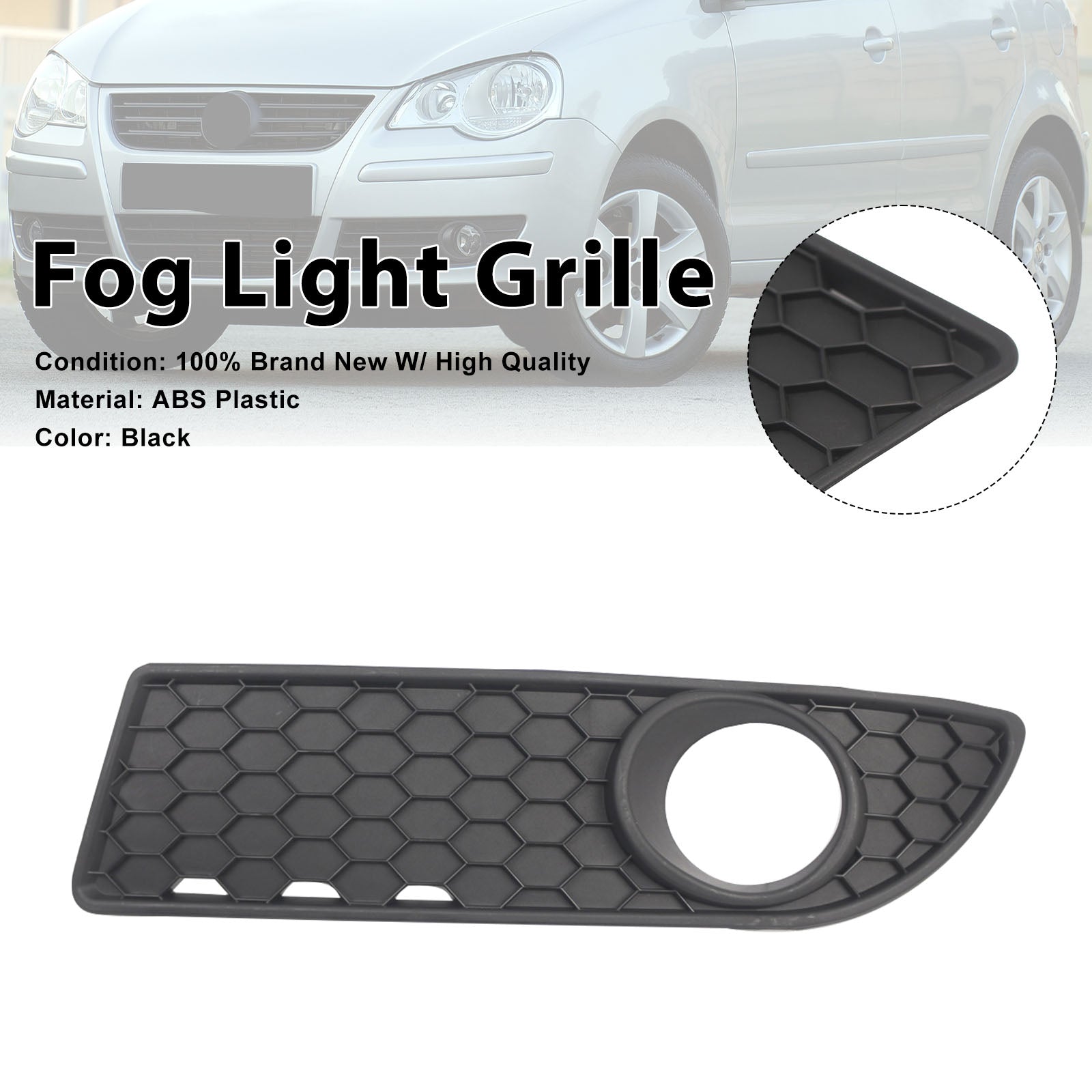 2005-2009 VW Polo 9N3 GTI Honeycomb Style Front Lower Grille