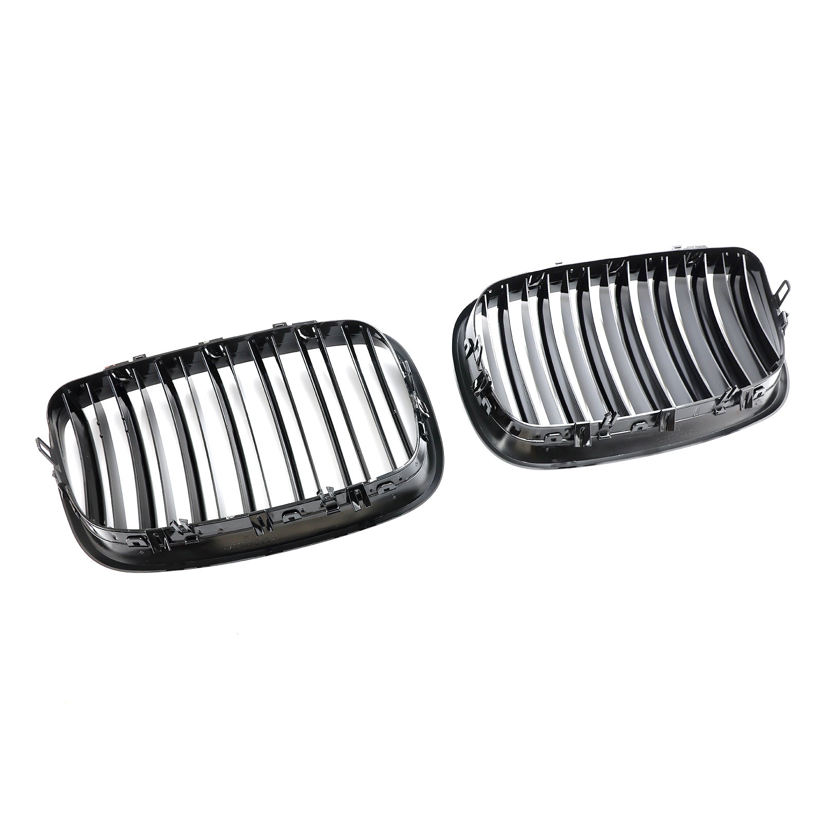 BMW X6 E71 2007-2014 Voorbumper Niergrille Grill Glanzend Zwart