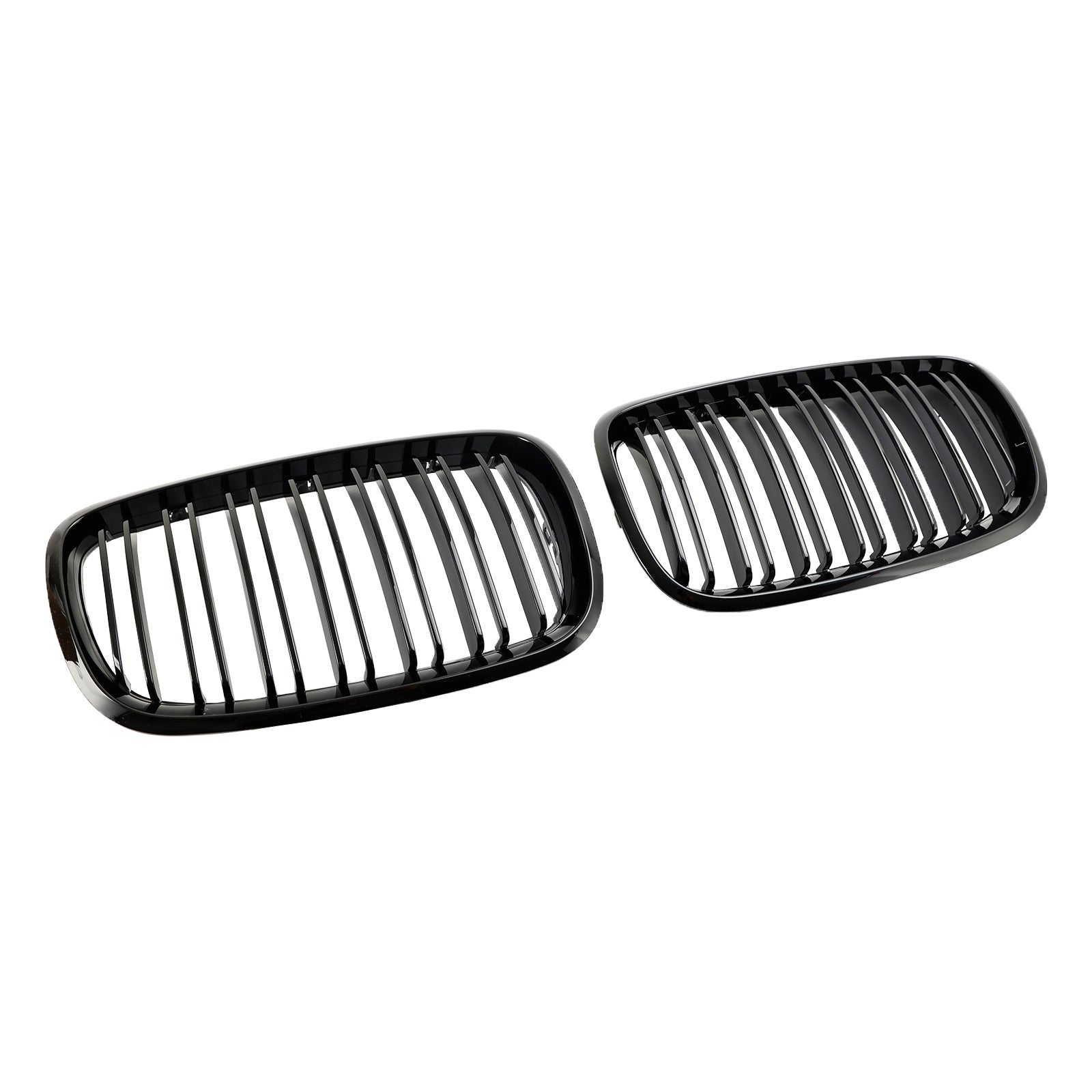 BMW X6 M (E71) 2009-2014 Grille de calandre de pare-chocs avant noir brillant