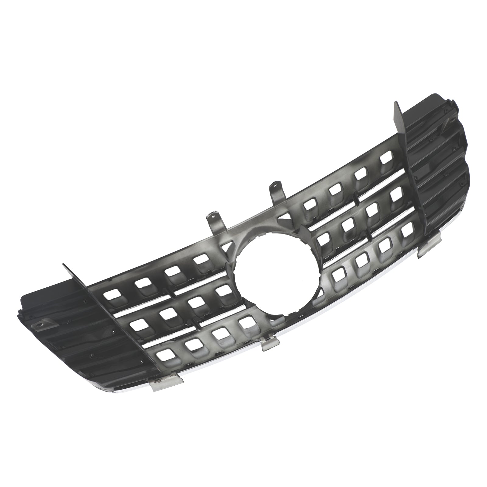2005–2008 Mercedes ML-klasse W164 Frontfangergrill Krom/Svart