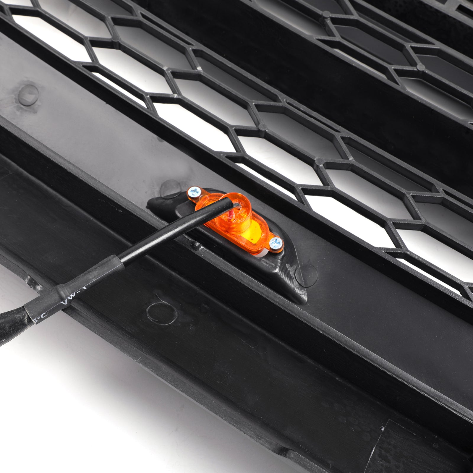 2013 2014 2015 2016 2017 2018 Dodge Ram 1500 Grille LED ABS Honeycomb Pumper Grill Mesh Grille