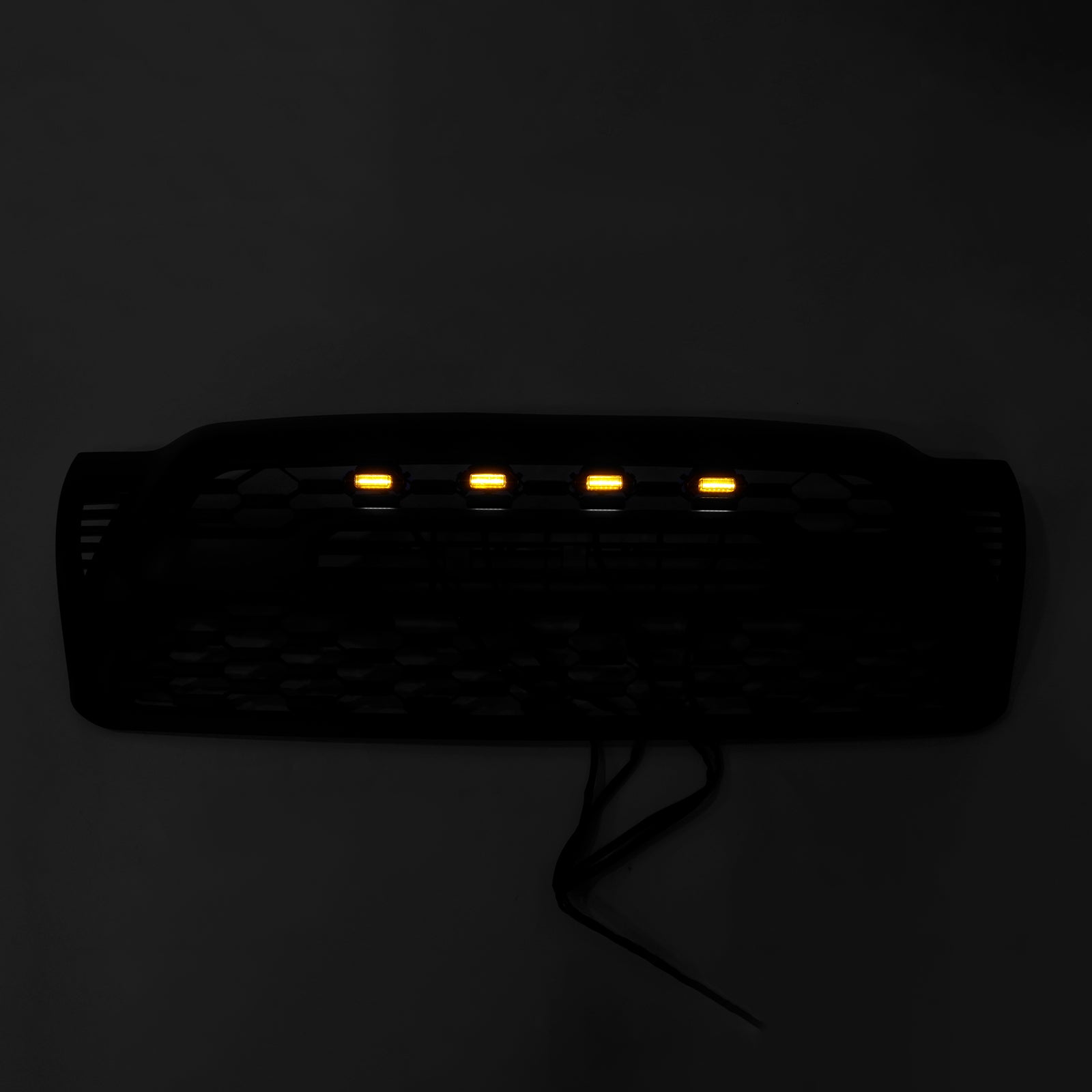 2005-2011 Toyota Tacoma met LED matzwarte voorbumpergrille