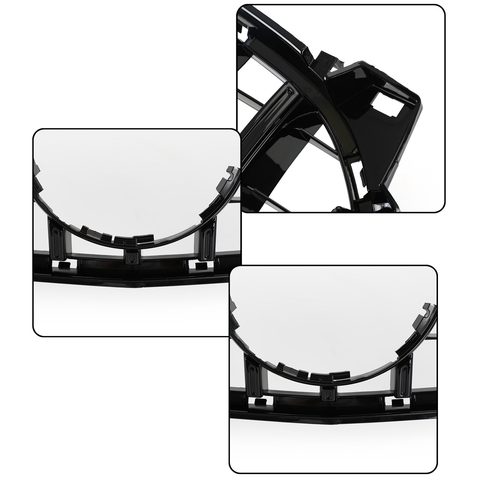 2013-2019 Mercedes Benz W117 CLA250 GT-R Style Front Bumper Grille Grill