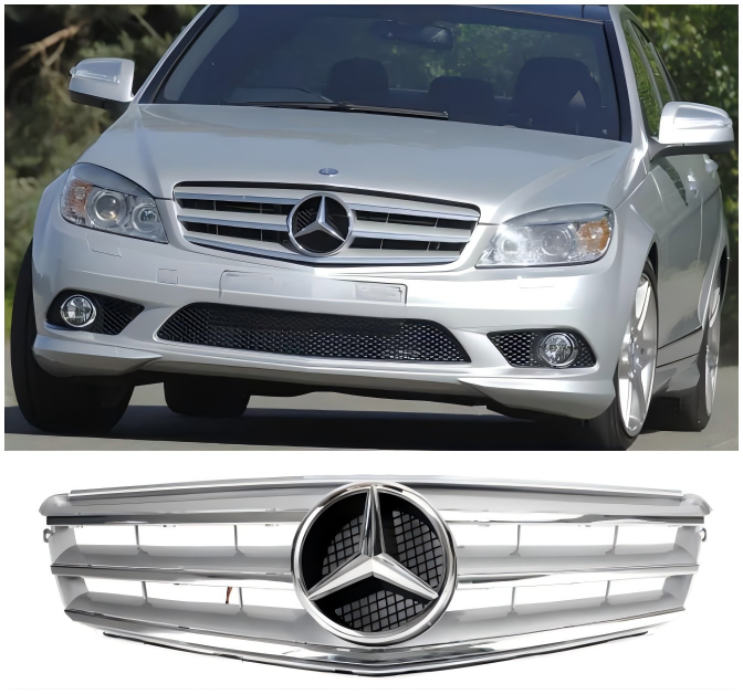 2008-2014 Benz W204 Voorbumperrooster