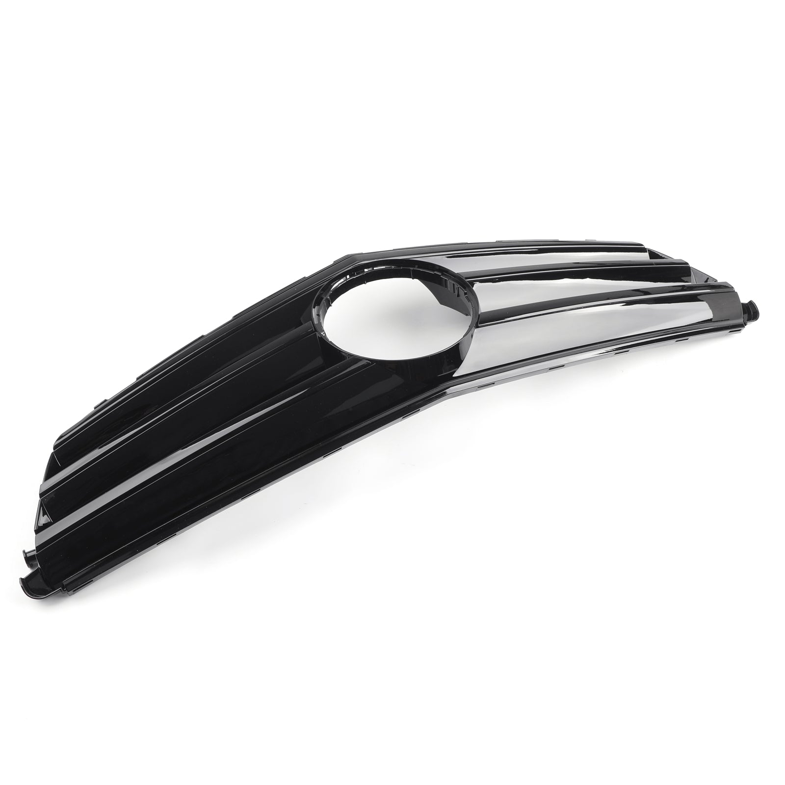 W204 Calandre de pare-chocs avant noire générique avec emblème LED pour Mercedes-Benz Classe C (C300/C350) (2008-2014)