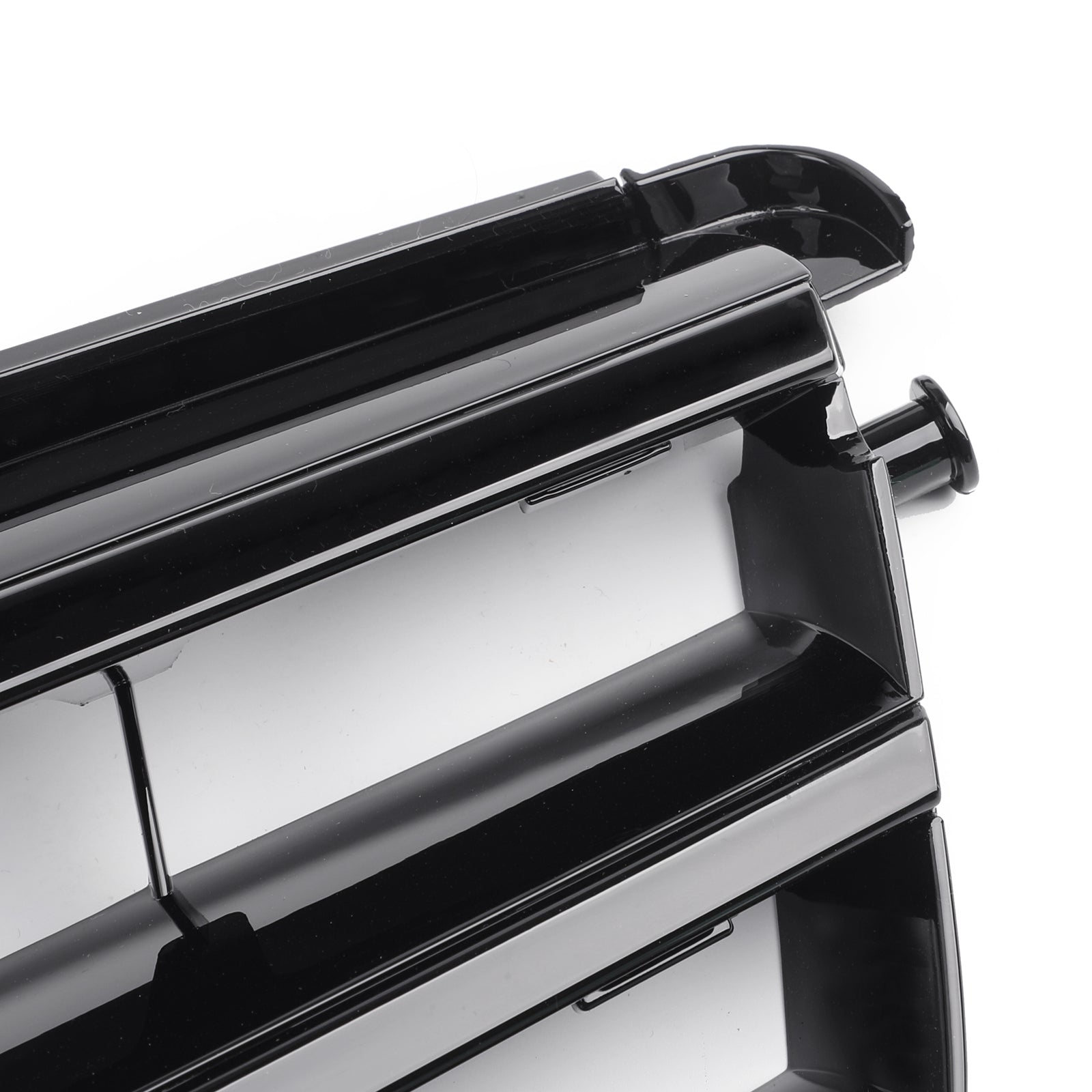 Classe C W204 Calandre de pare-chocs avant noire générique avec emblème LED pour Mercedes-Benz C300/C350 (2008-2014)