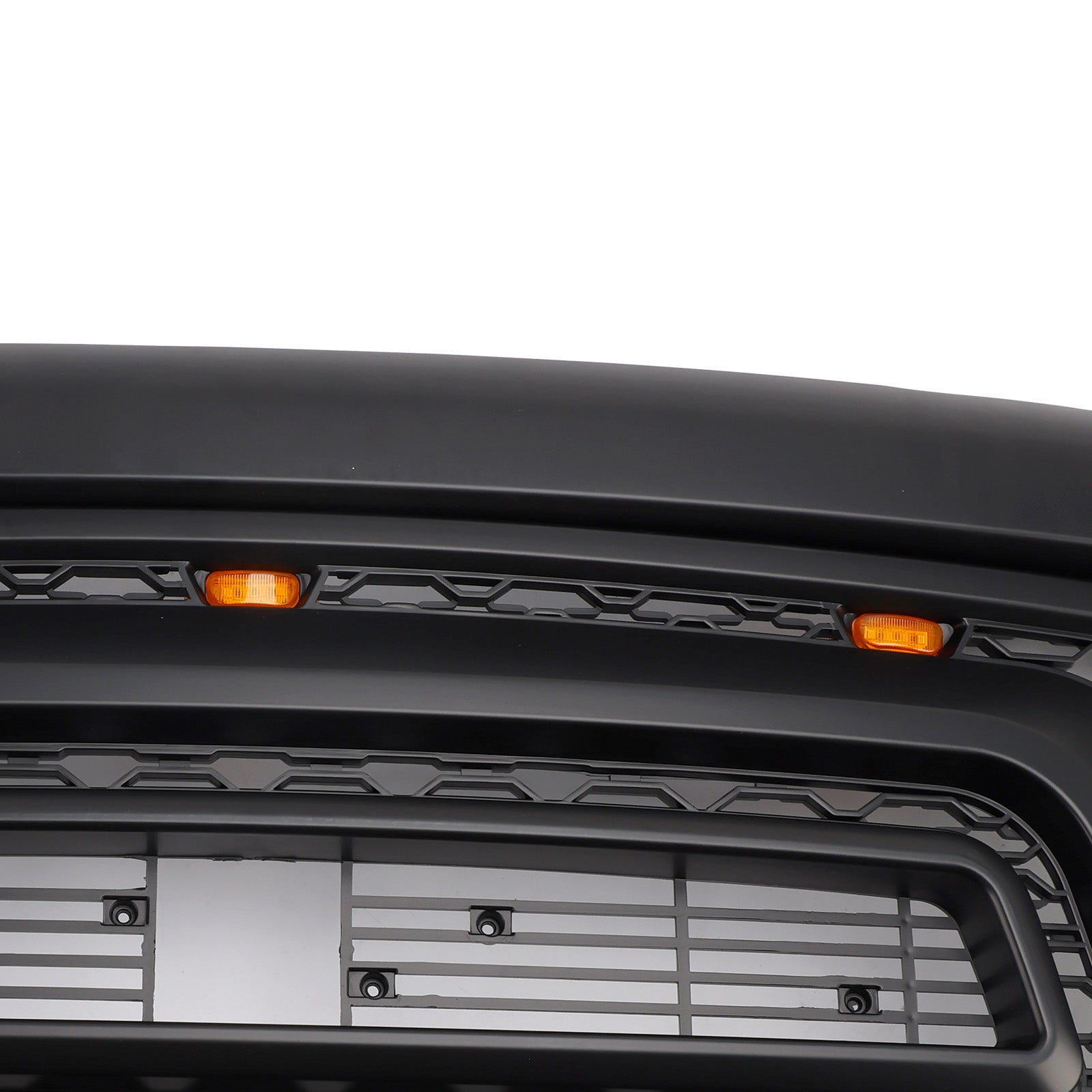 2010-2018 Dodge Ram 2500/3500 Laramie Limited W/ Led Light Front Bumper Grille