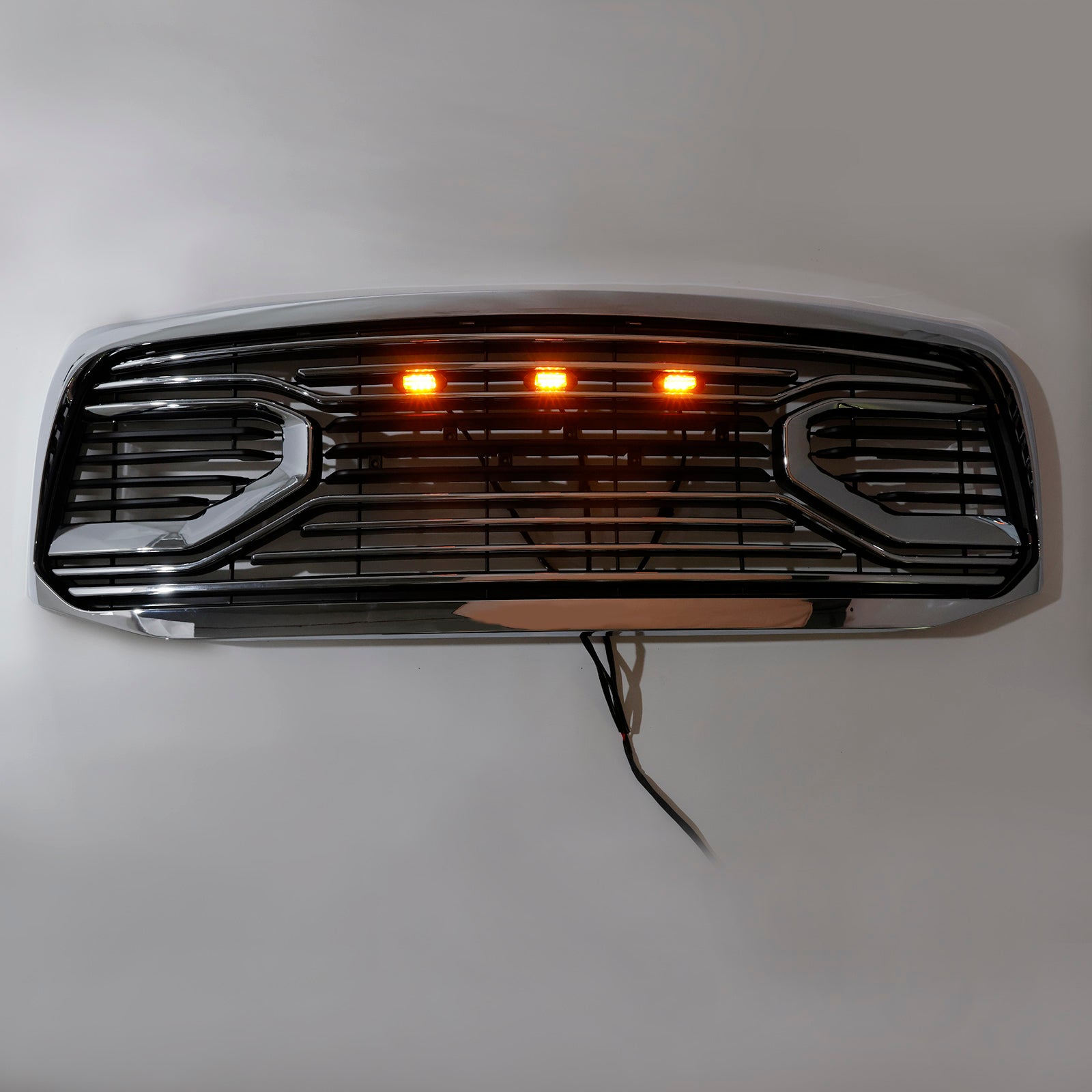2006-2008 Dodge RAM 1500 Chrome Front Bumper Grill Grille