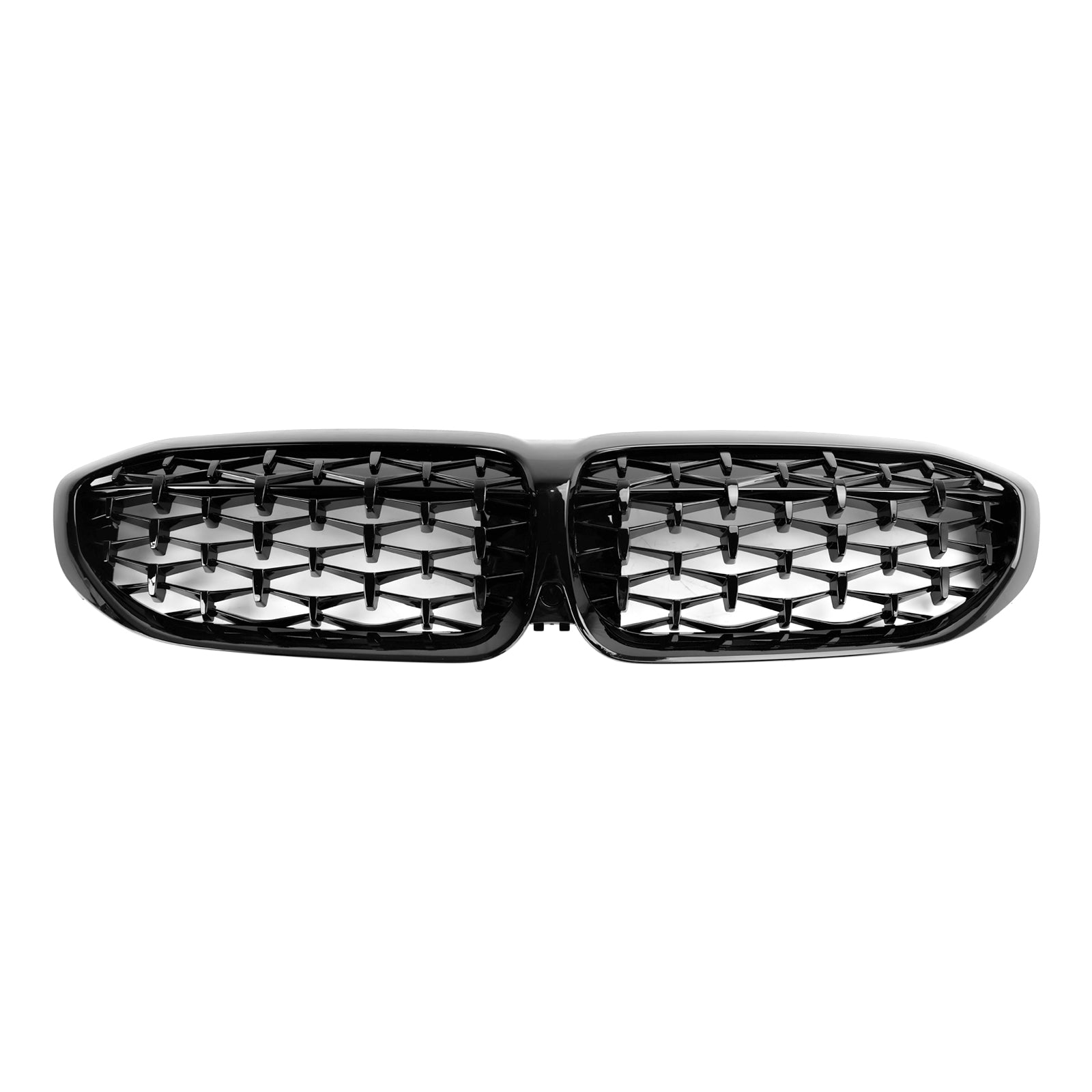 2019-2022 BMW 3 Series G20 Diamond Black Kidney Grille Grill 51138072085